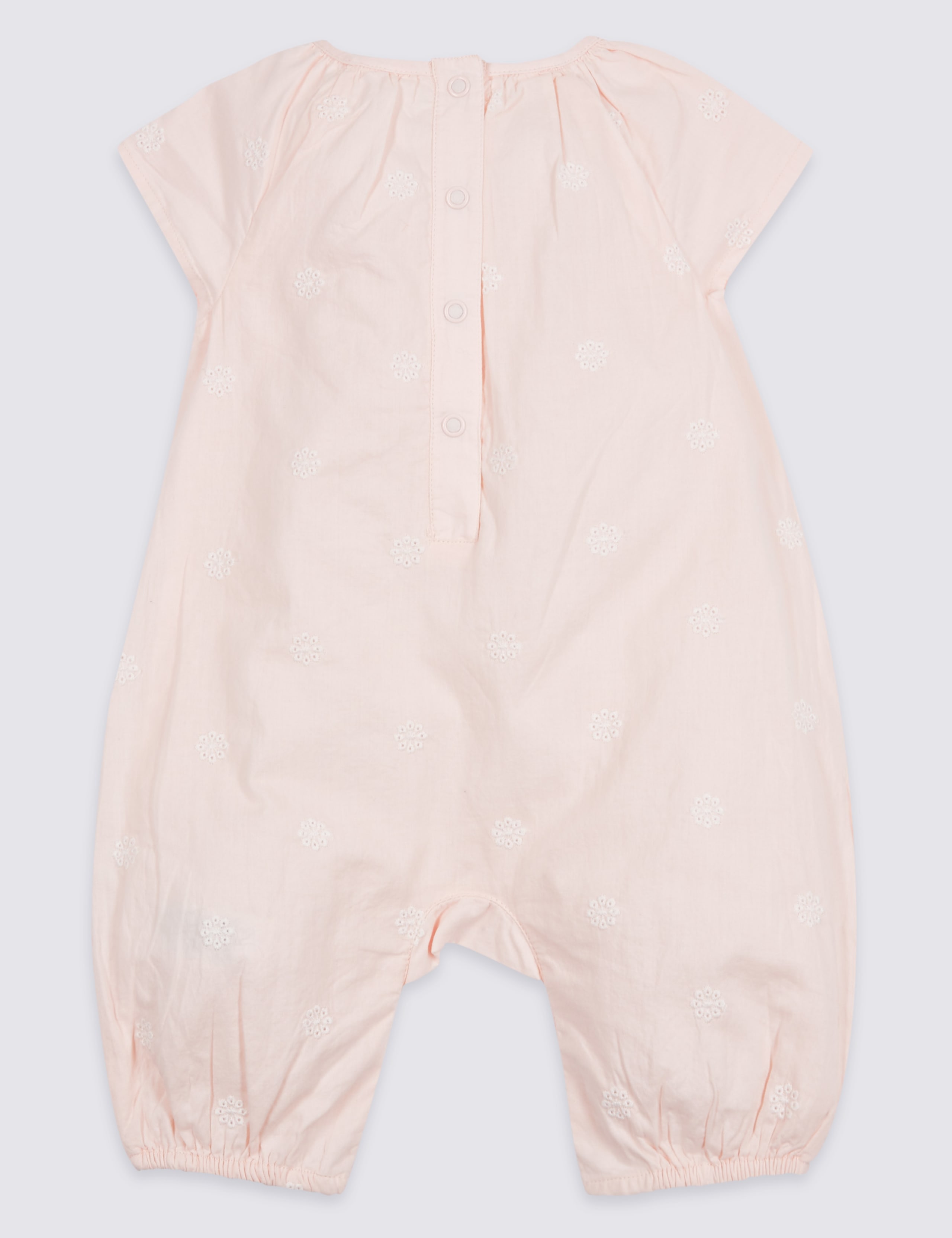 Embroidered Woven Pure Cotton Romper 2 of 5