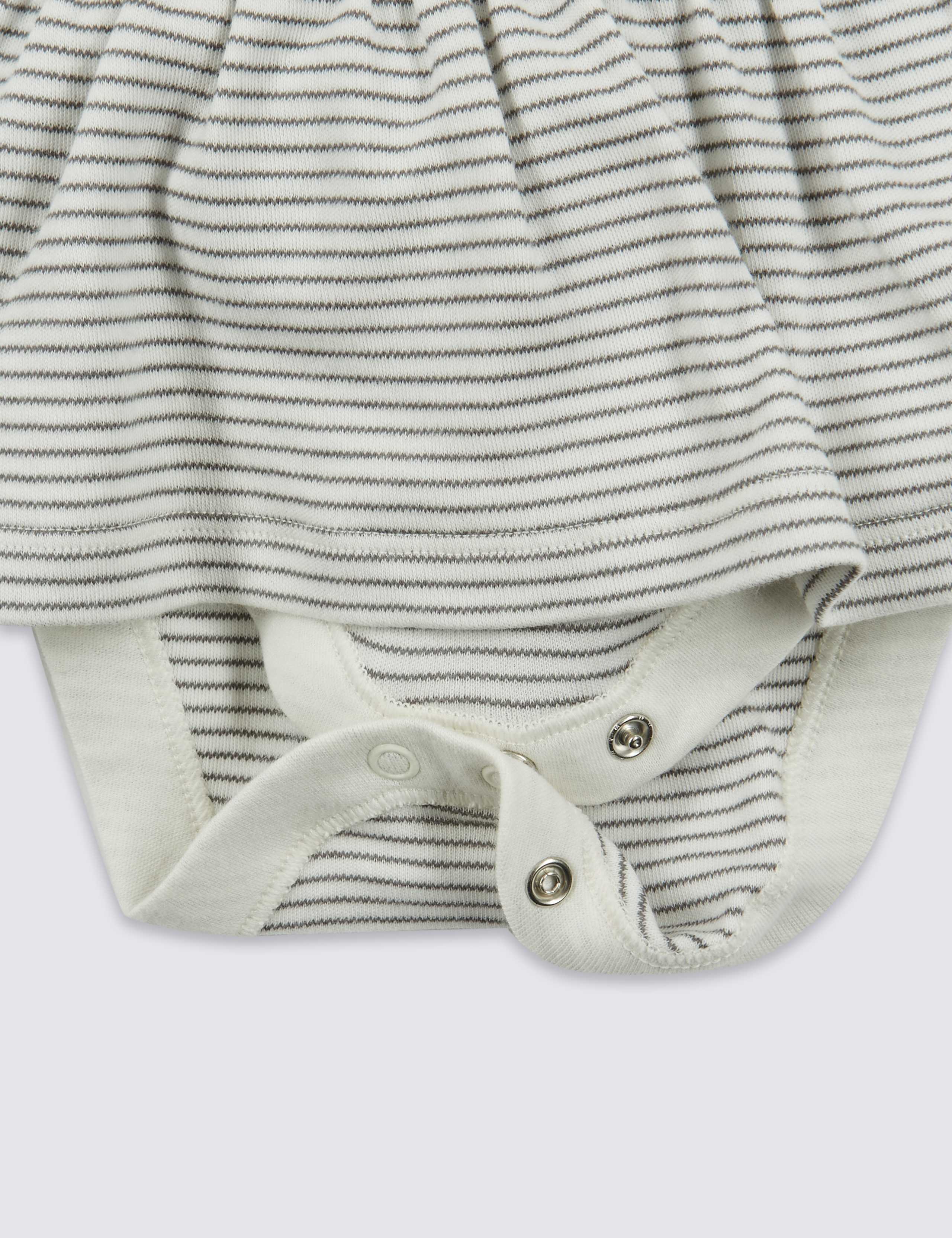 Pure Cotton Cat Face Body Baby Dress 3 of 7