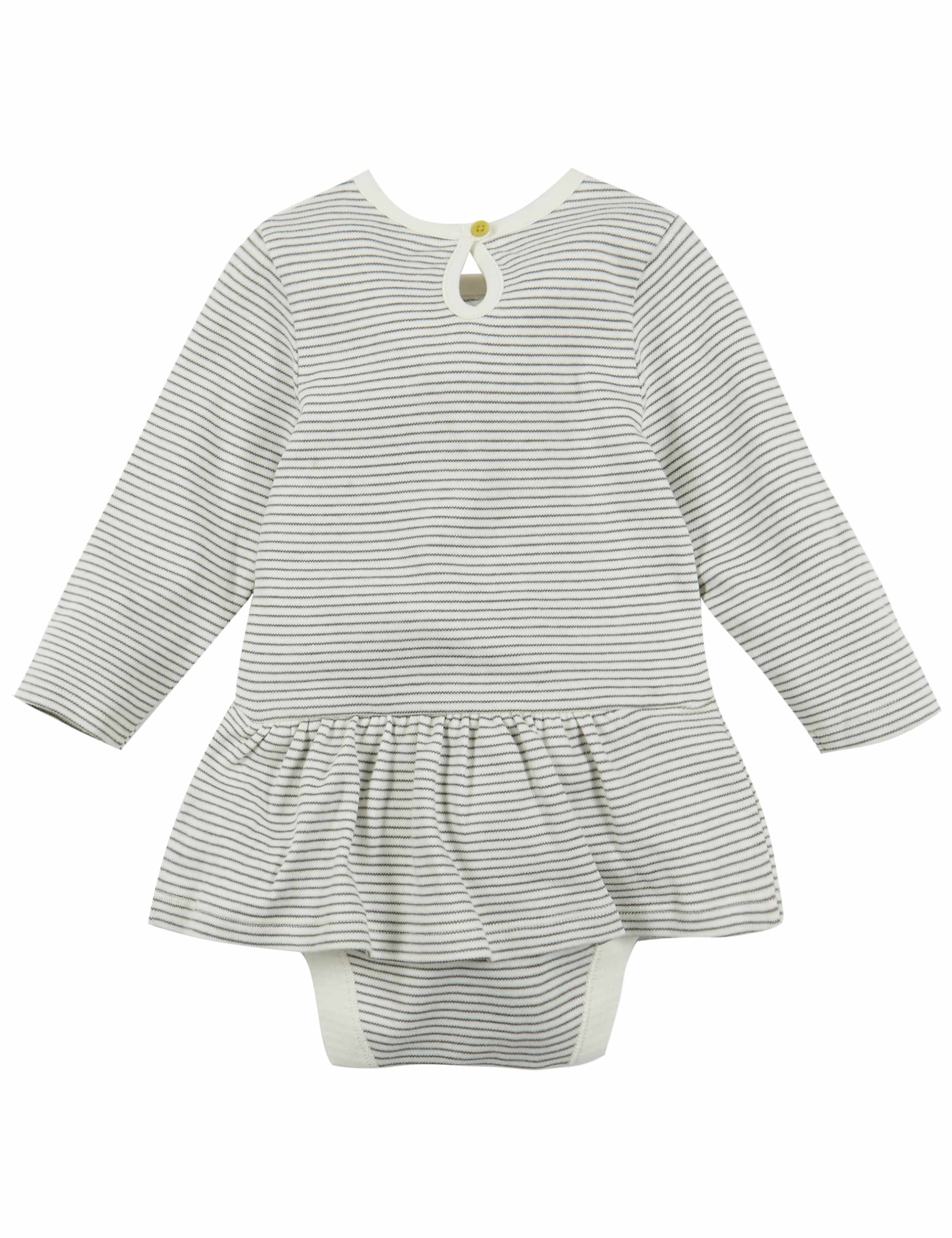 Pure Cotton Cat Face Body Baby Dress 7 of 7