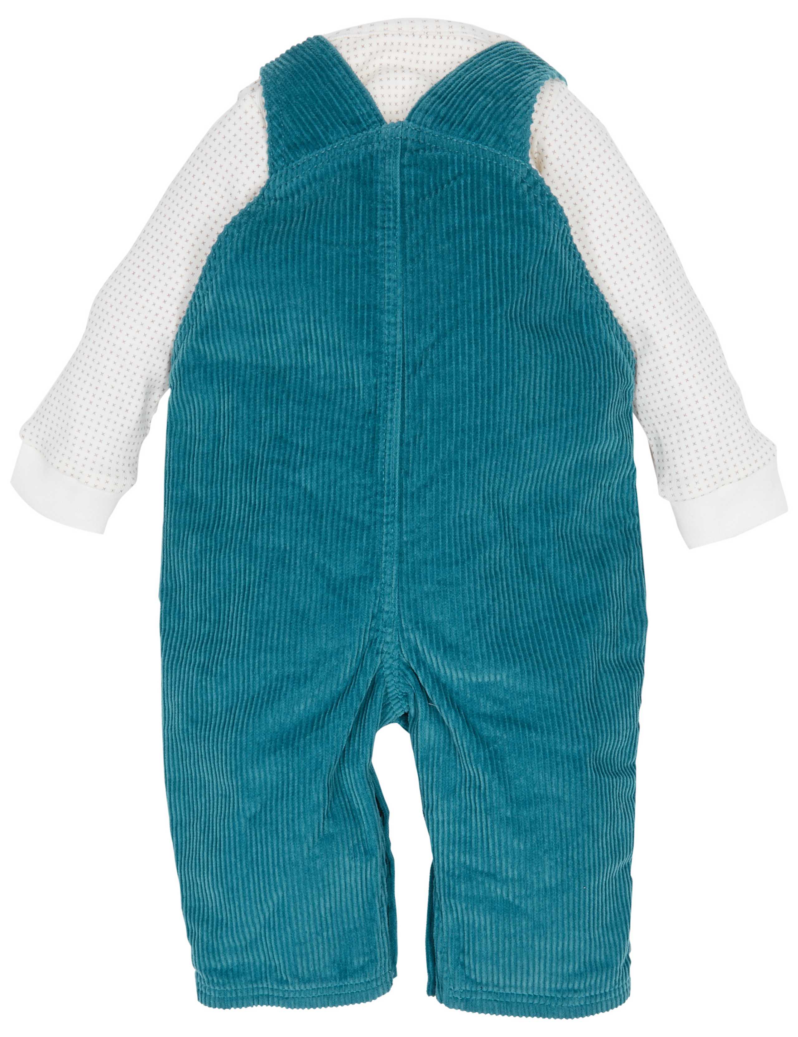 Pure Cotton Peter Rabbit™ Bodysuit & Dungarees Outfit 7 of 7