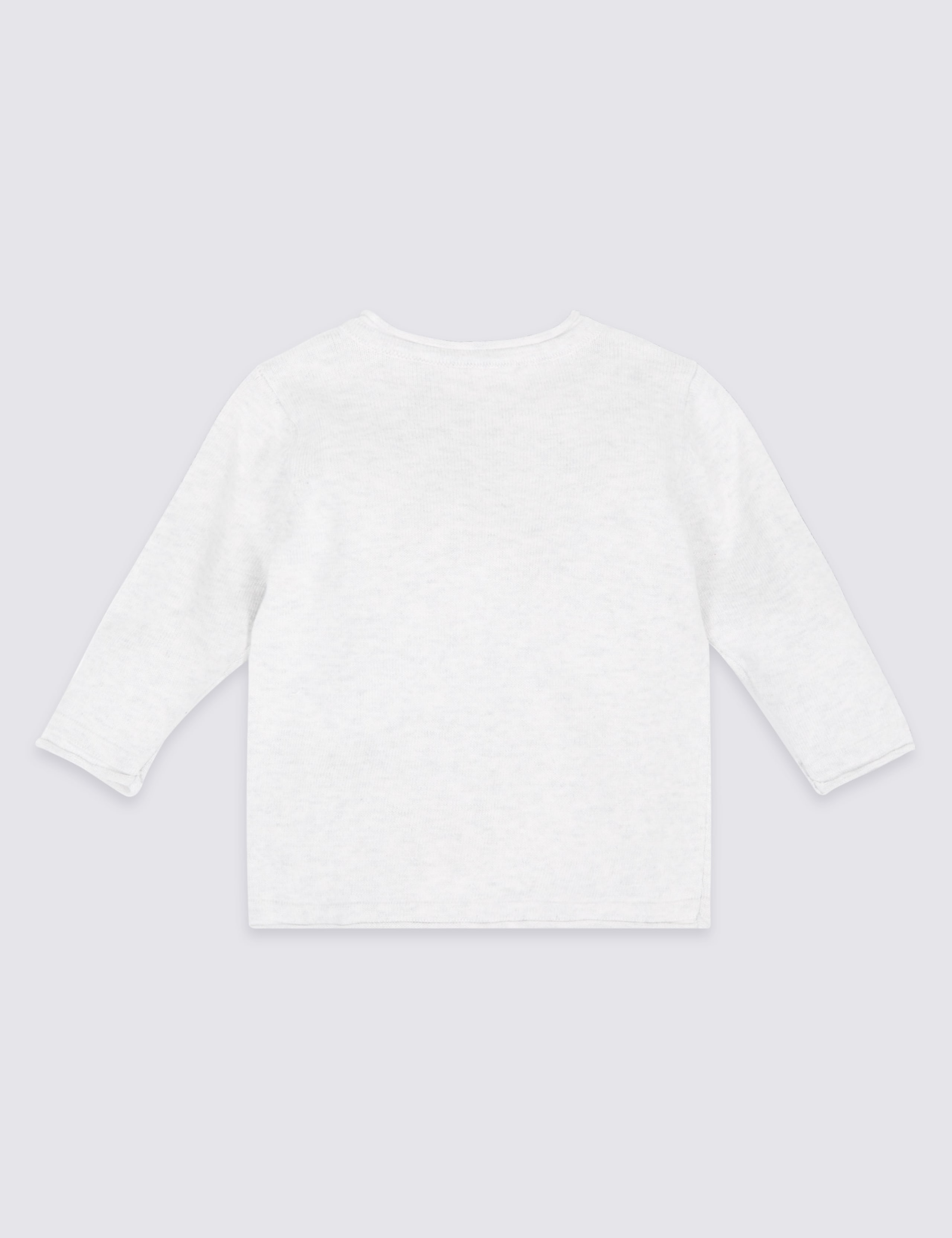 Pure Cotton Mouse Applique Jumper 2 of 5