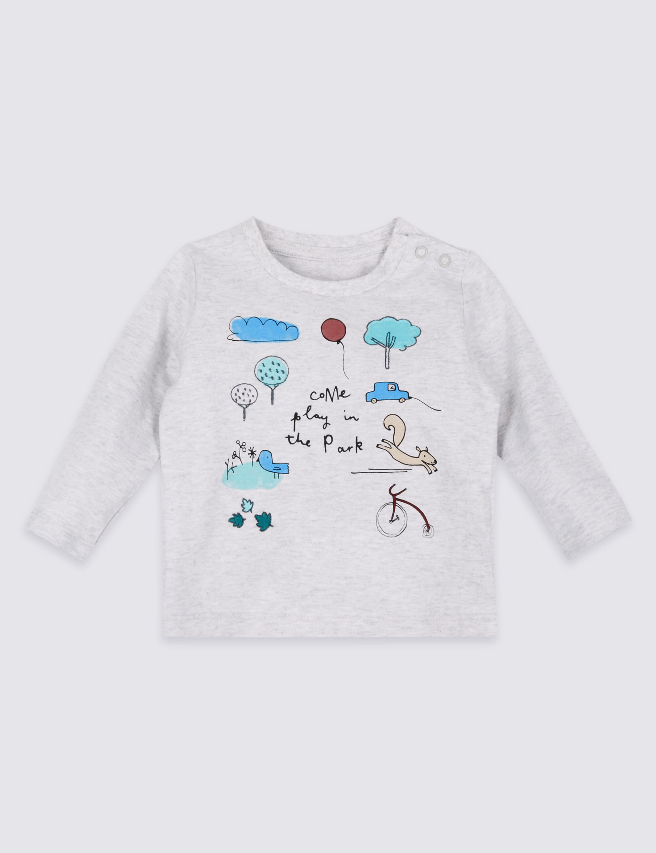 Come Play in the Park Pure Cotton Top 1 of 5