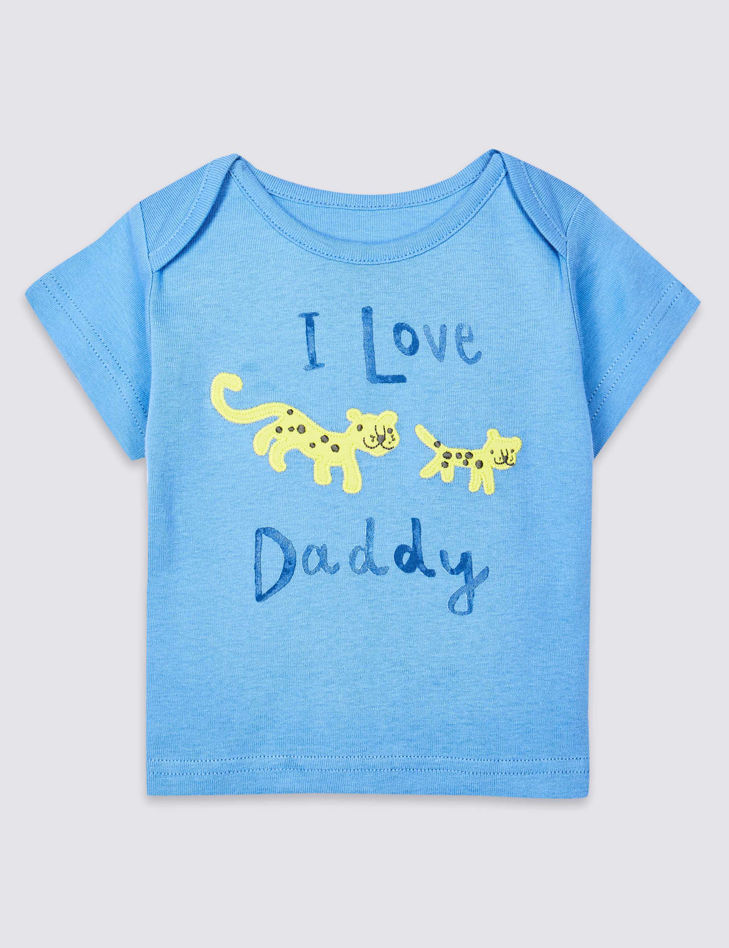 Pure Cotton I Love Daddy Top 1 of 5