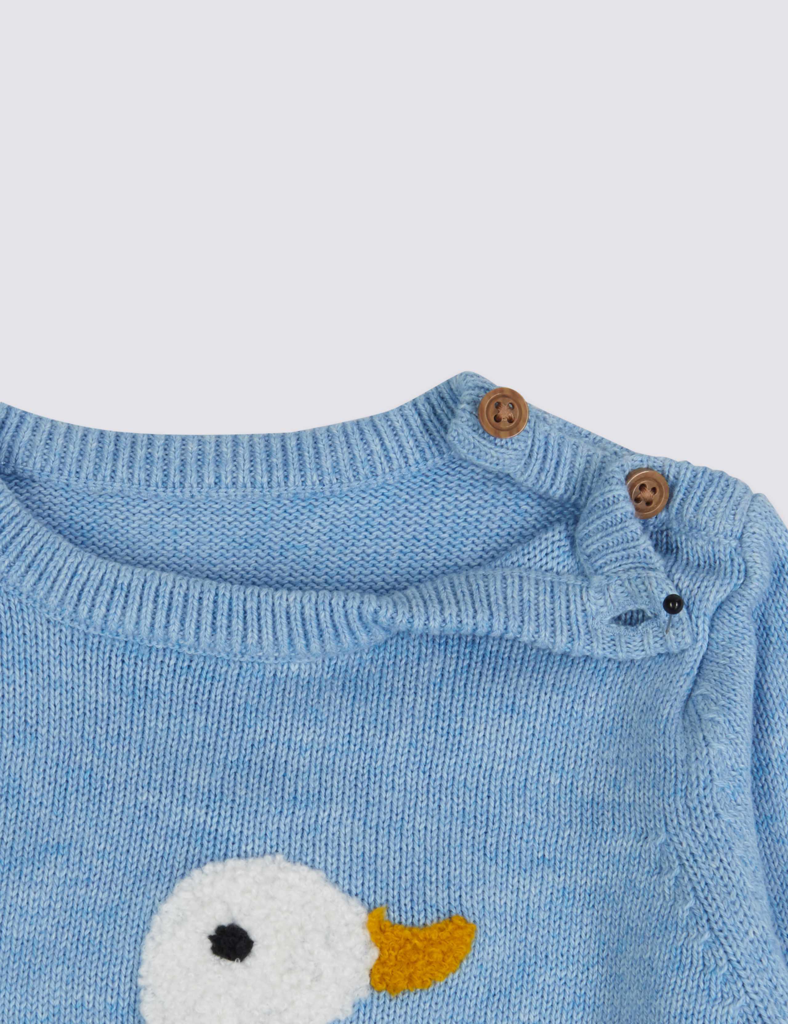 2 Piece Baby Knitted Dress with Tights 4 of 5