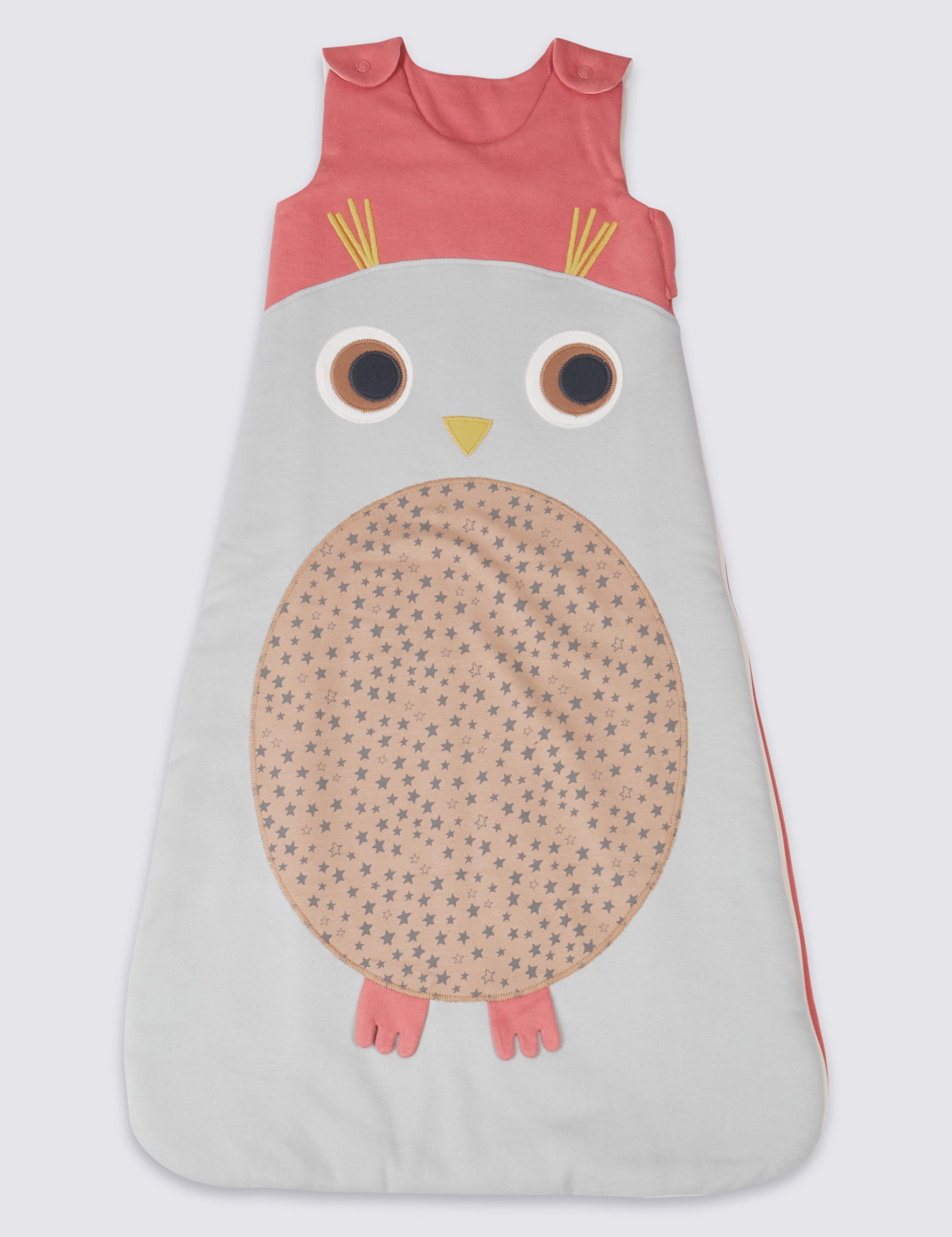 Pure Cotton Tog 2.3 Owl Sleeping Bag 1 of 5