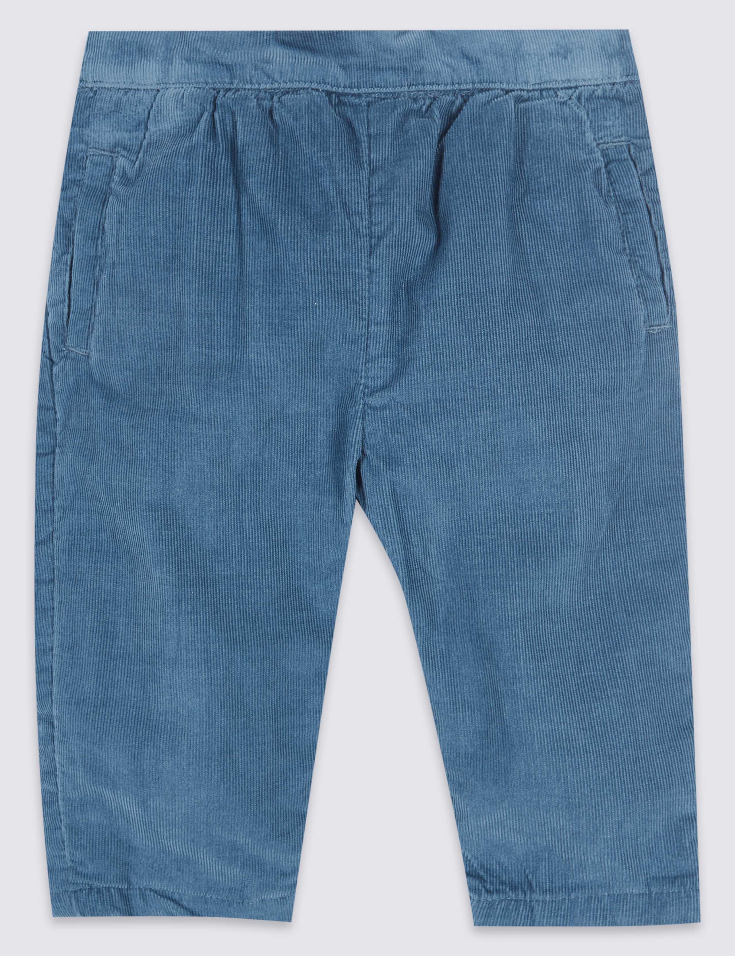 Pure Cotton Cord Trousers 1 of 4