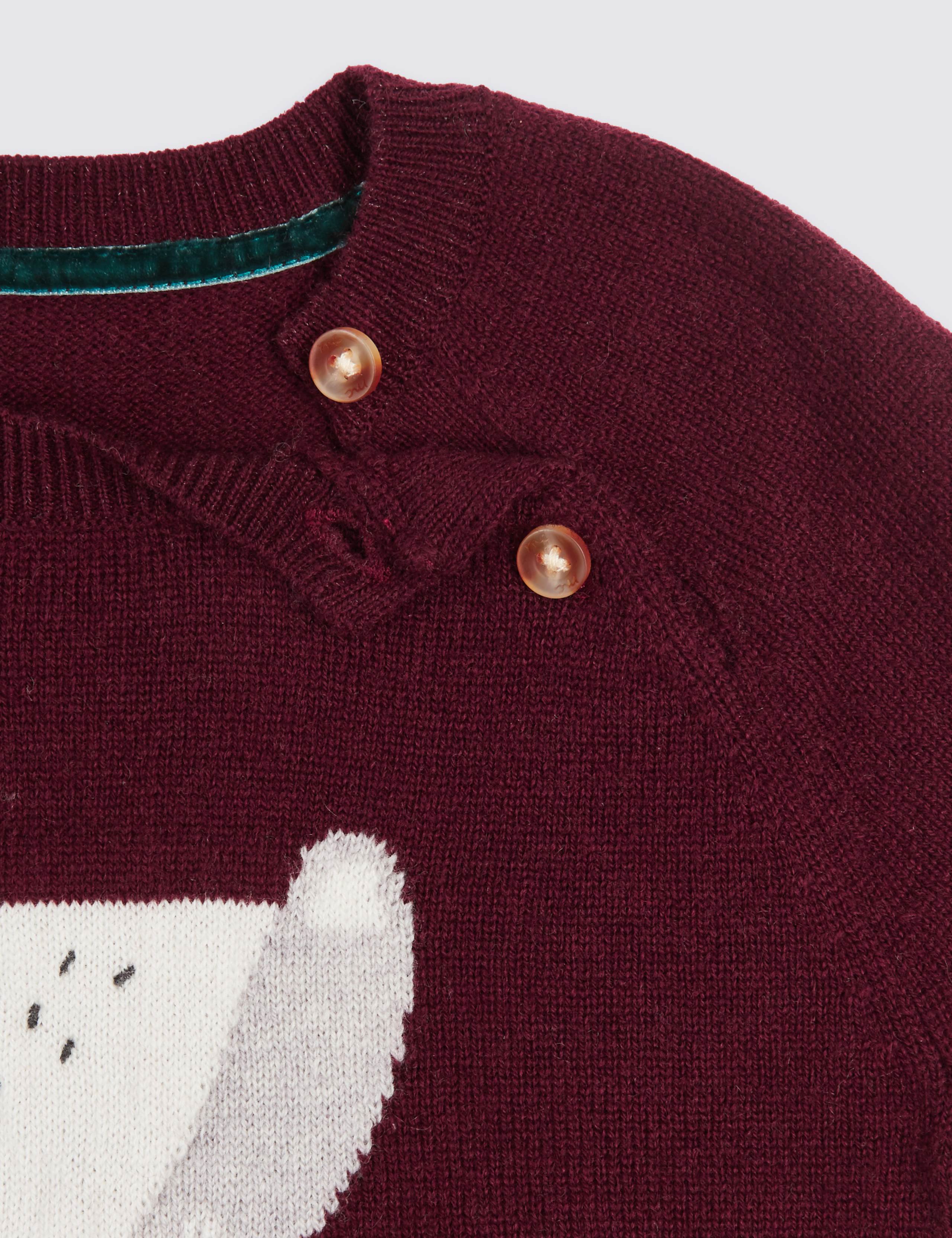 Intarsia Jumper with Cashmere 3 of 5