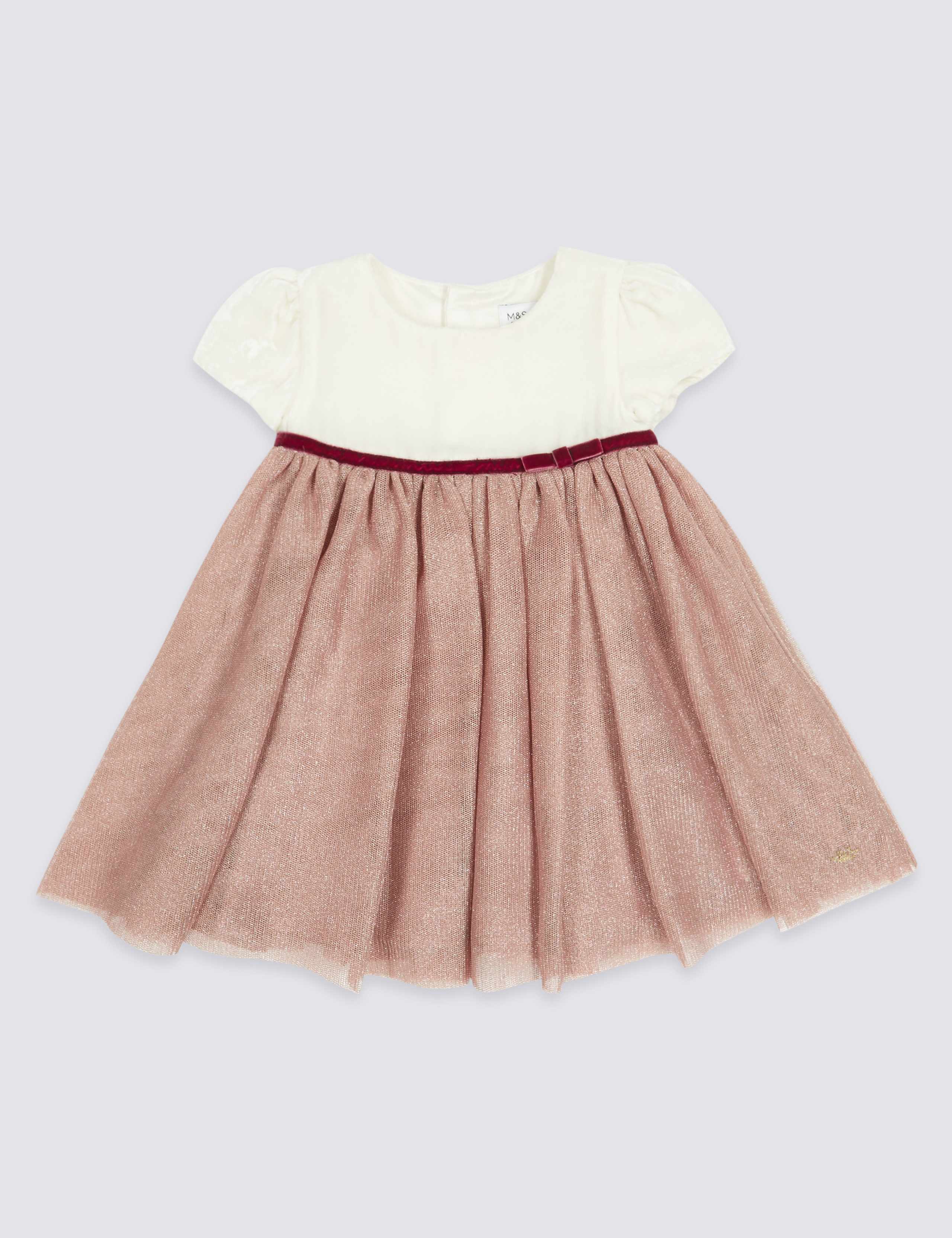 Velvet Tutu Baby Dress 1 of 5