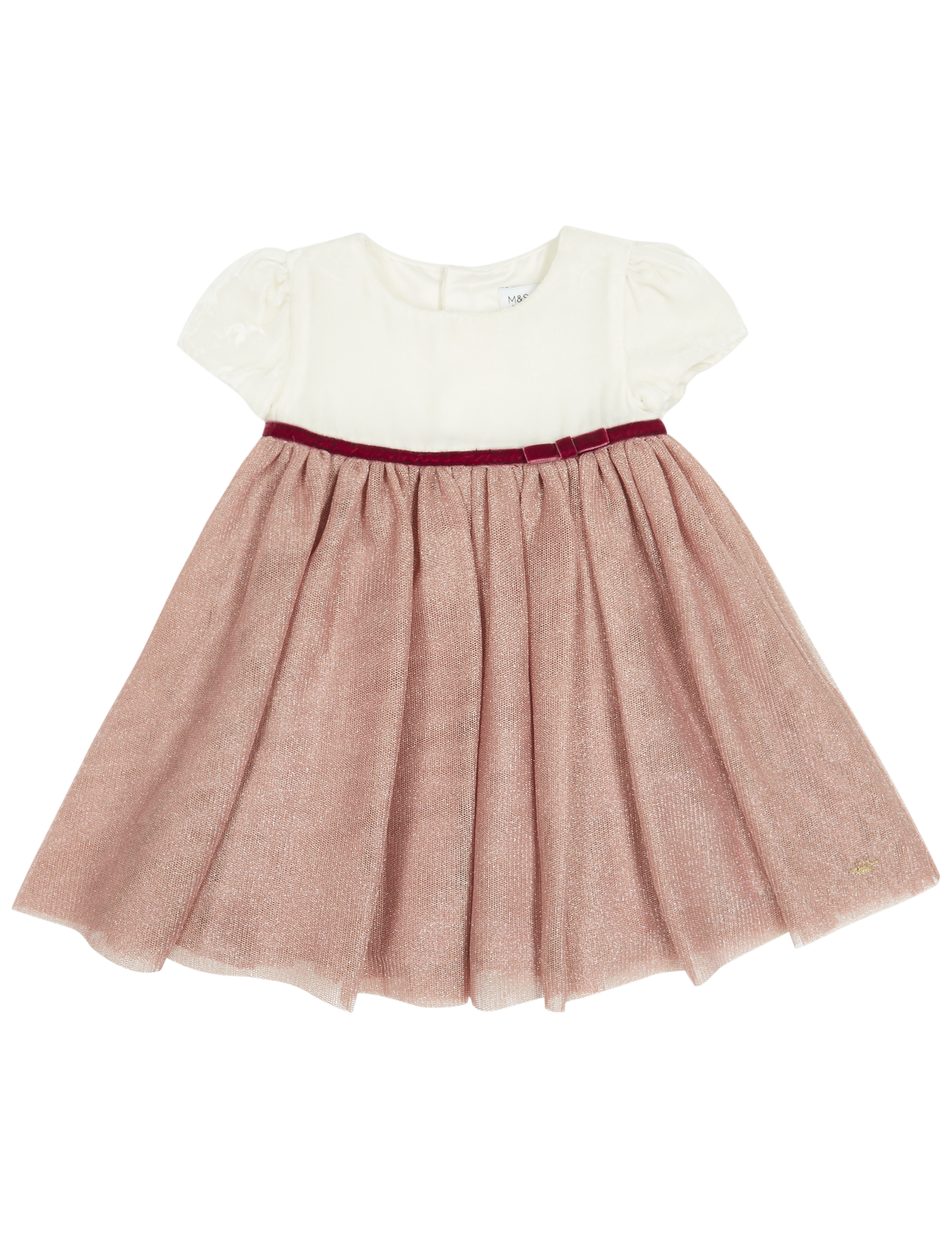 Velvet Tutu Baby Dress 4 of 5