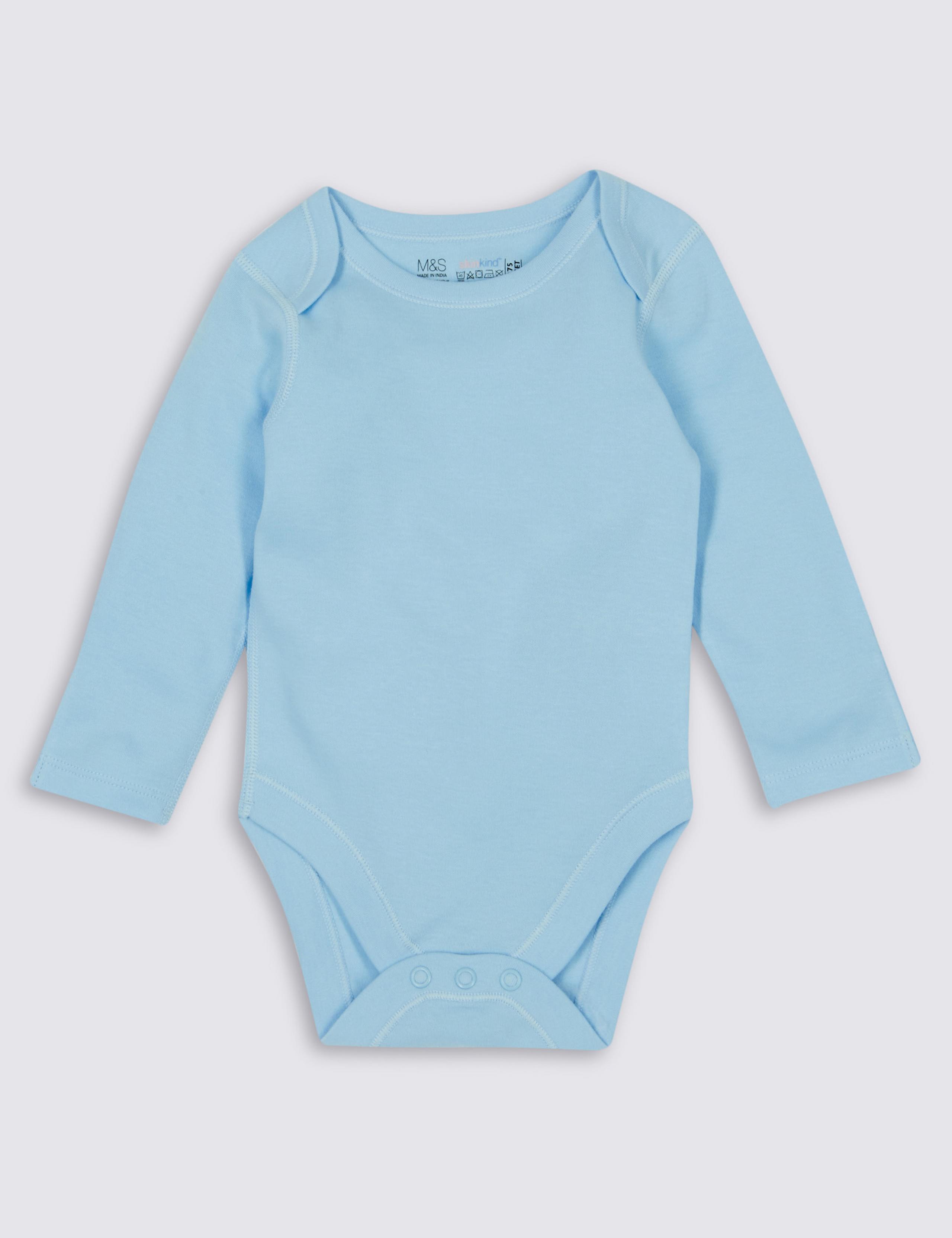 7 Pack Boys Bear Skin Kind™ Long Sleeve Bodysuits 6 of 7