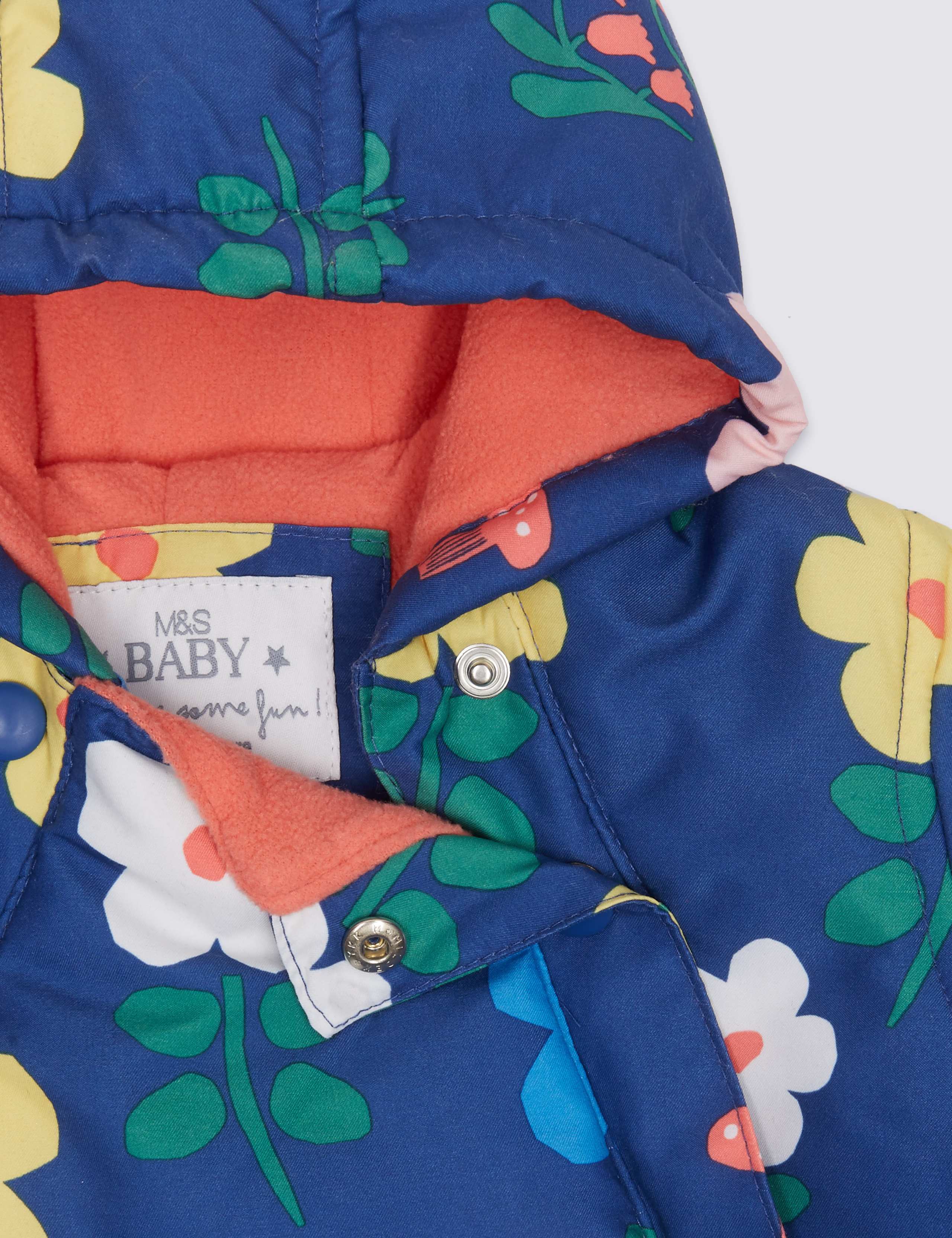 Flower Print Snowsuit with Stormwear™ 3 of 6