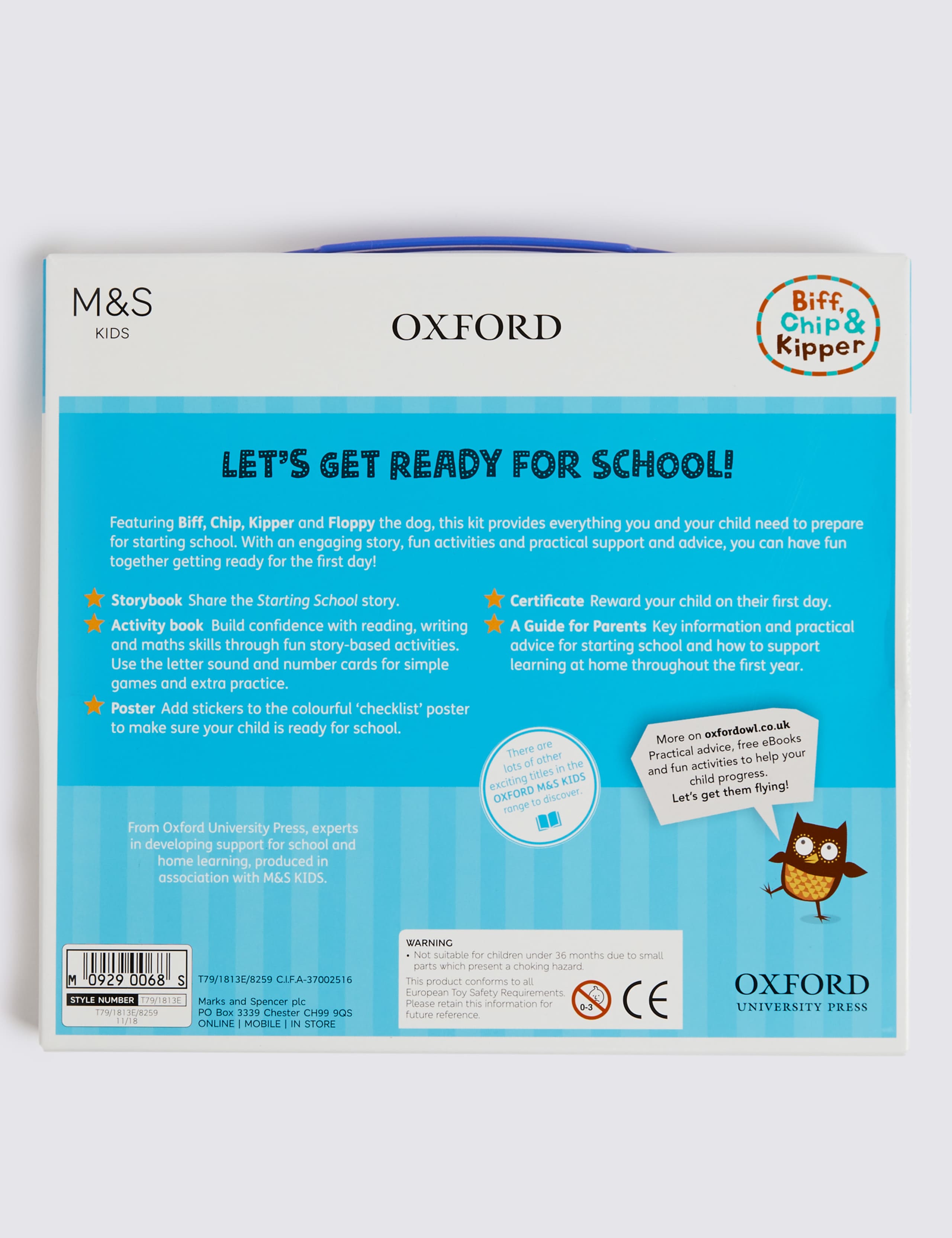 Let's Get Ready For School Activity Kit 2 of 3