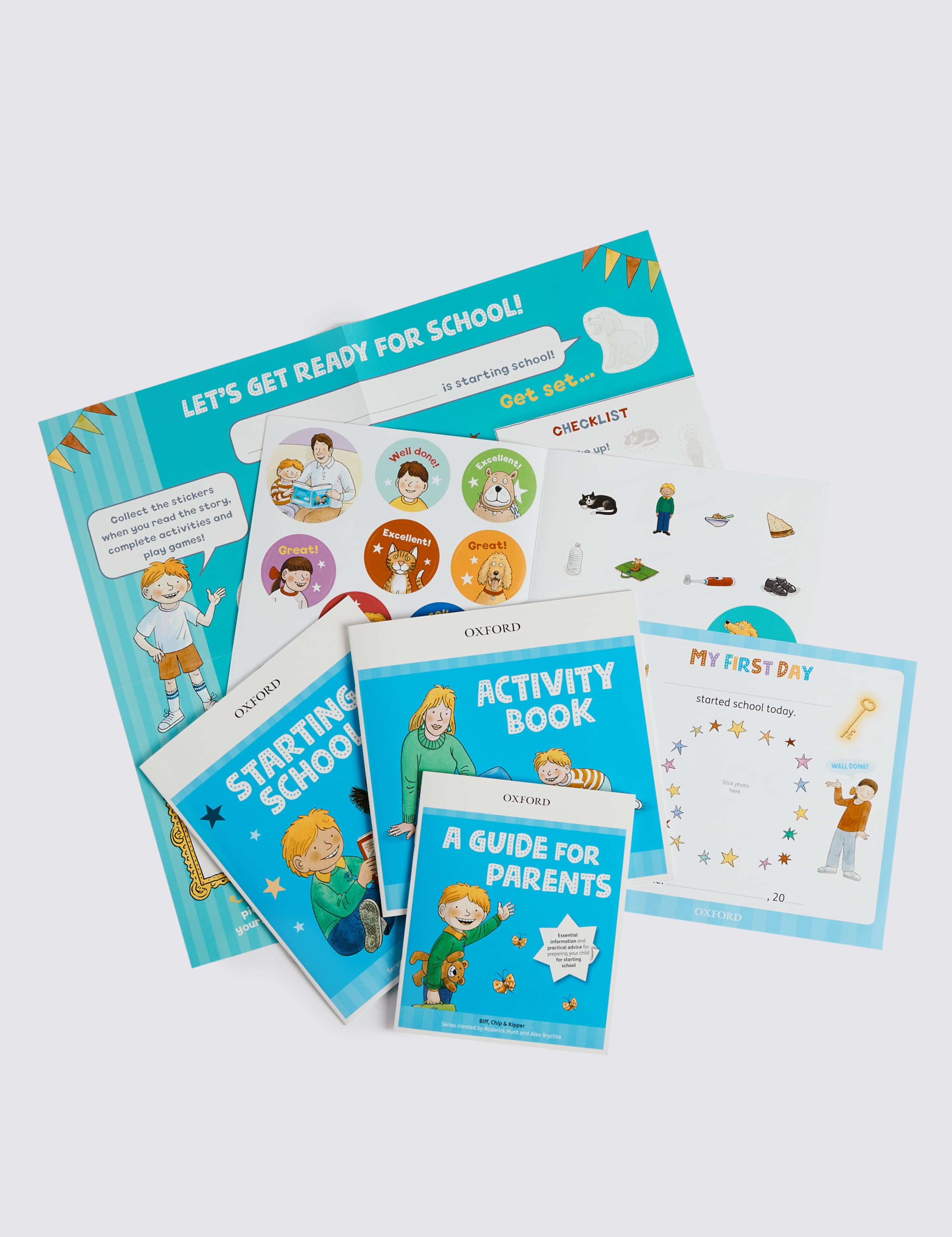 Let's Get Ready For School Activity Kit 3 of 3