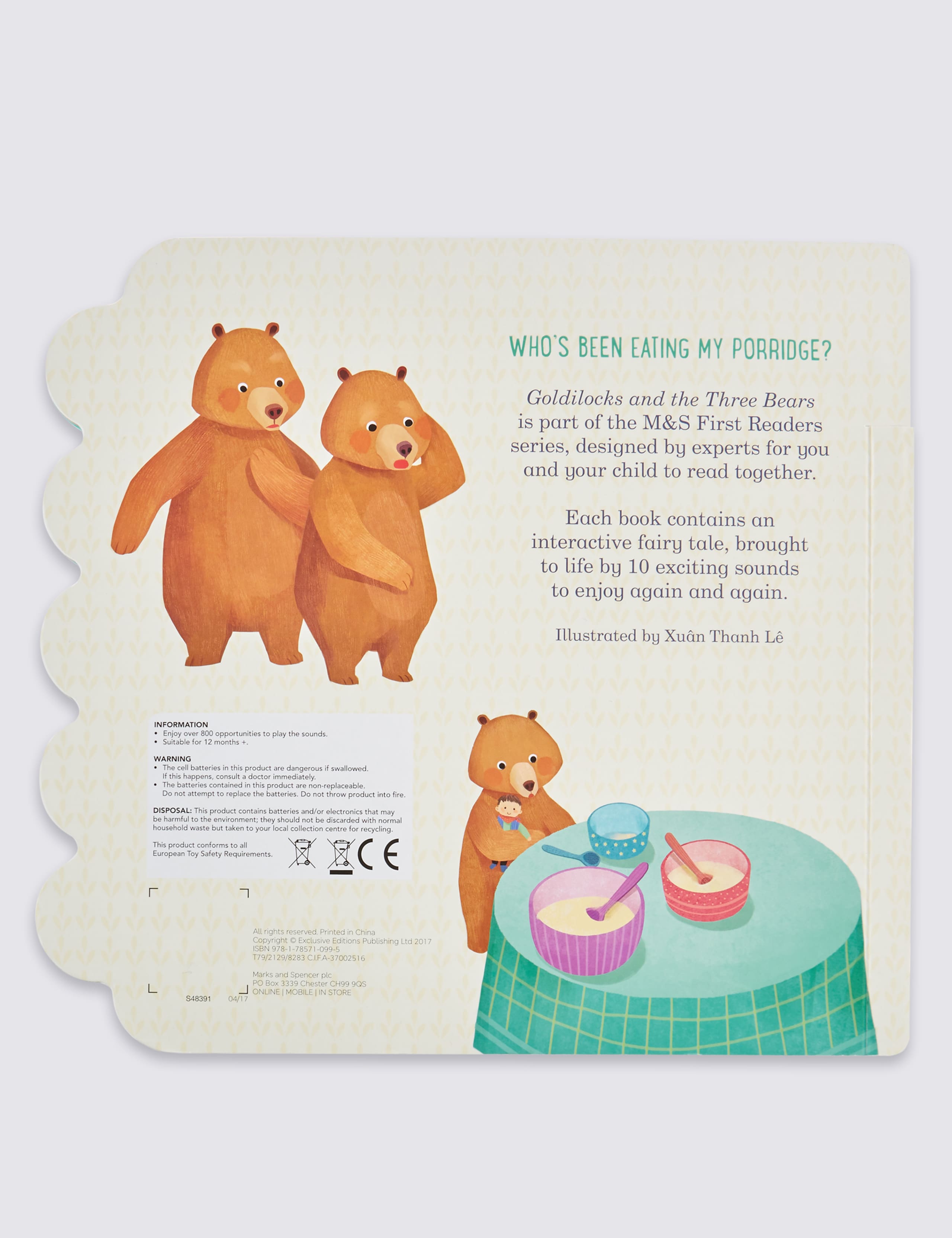 Goldilocks & the Three Bears Sound Book 2 of 3