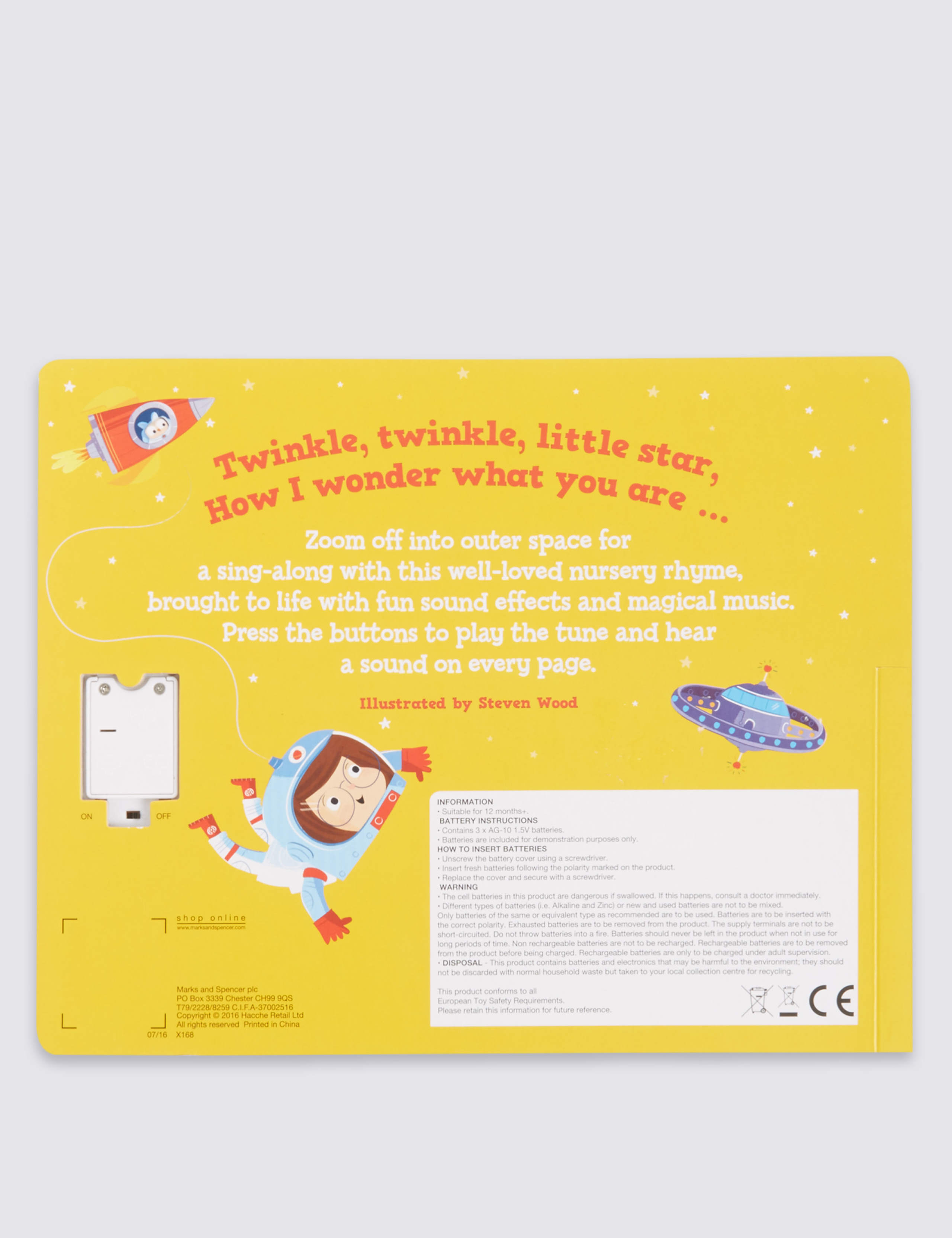 Twinkle, Twinkle, Little Star Sound Book 2 of 3