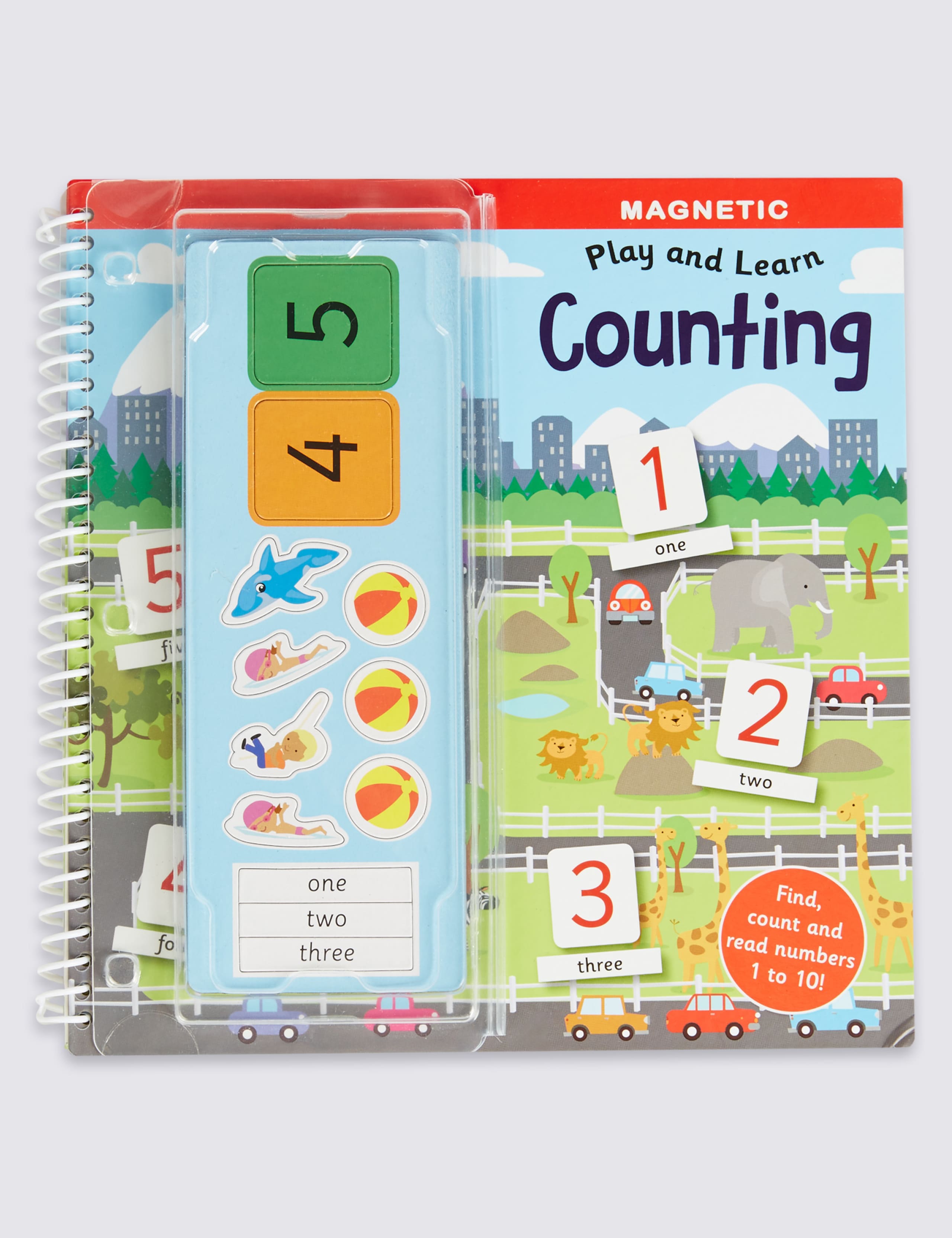 Magnetic Play & Learn Counting Book 1 of 3