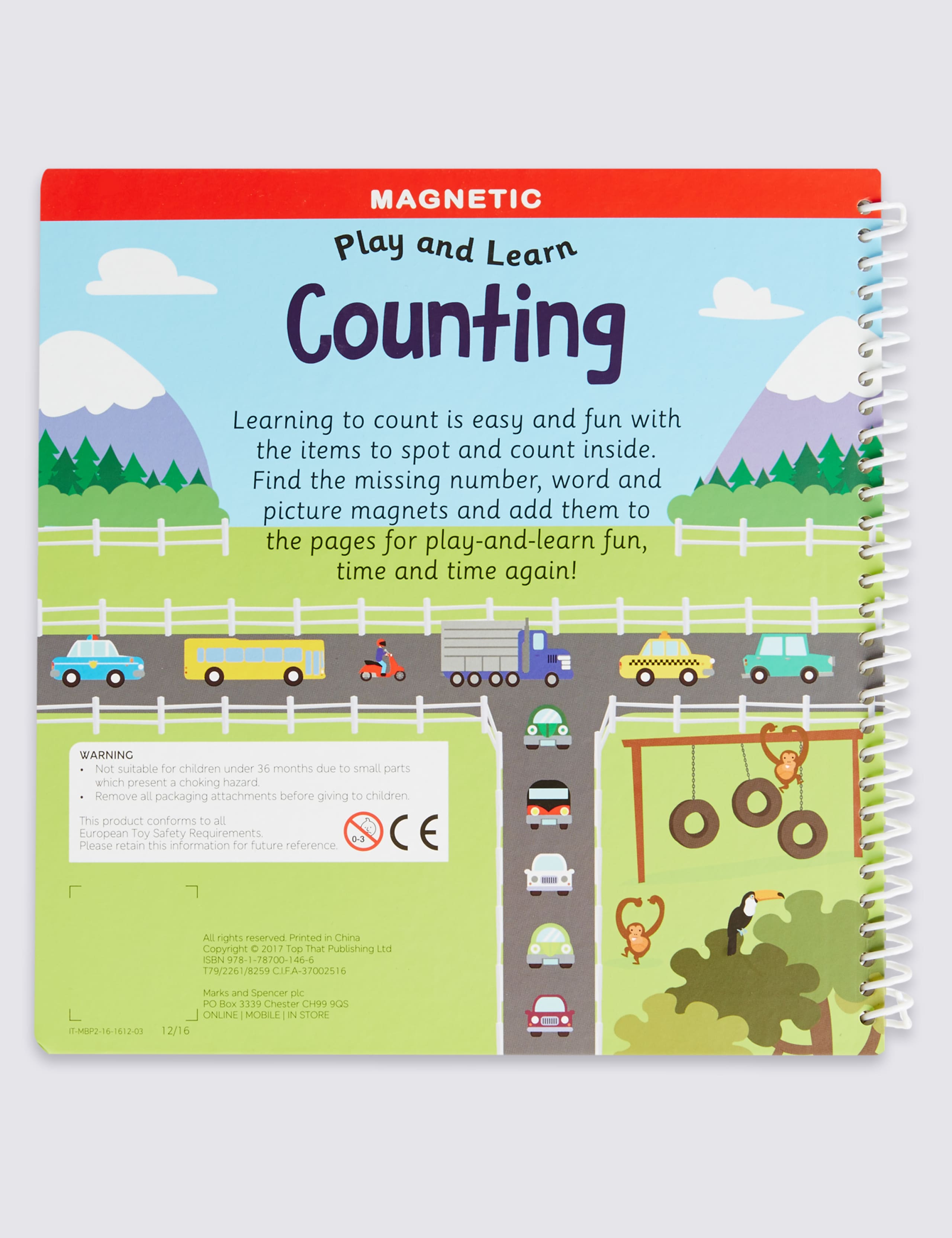 Magnetic Play & Learn Counting Book 2 of 3