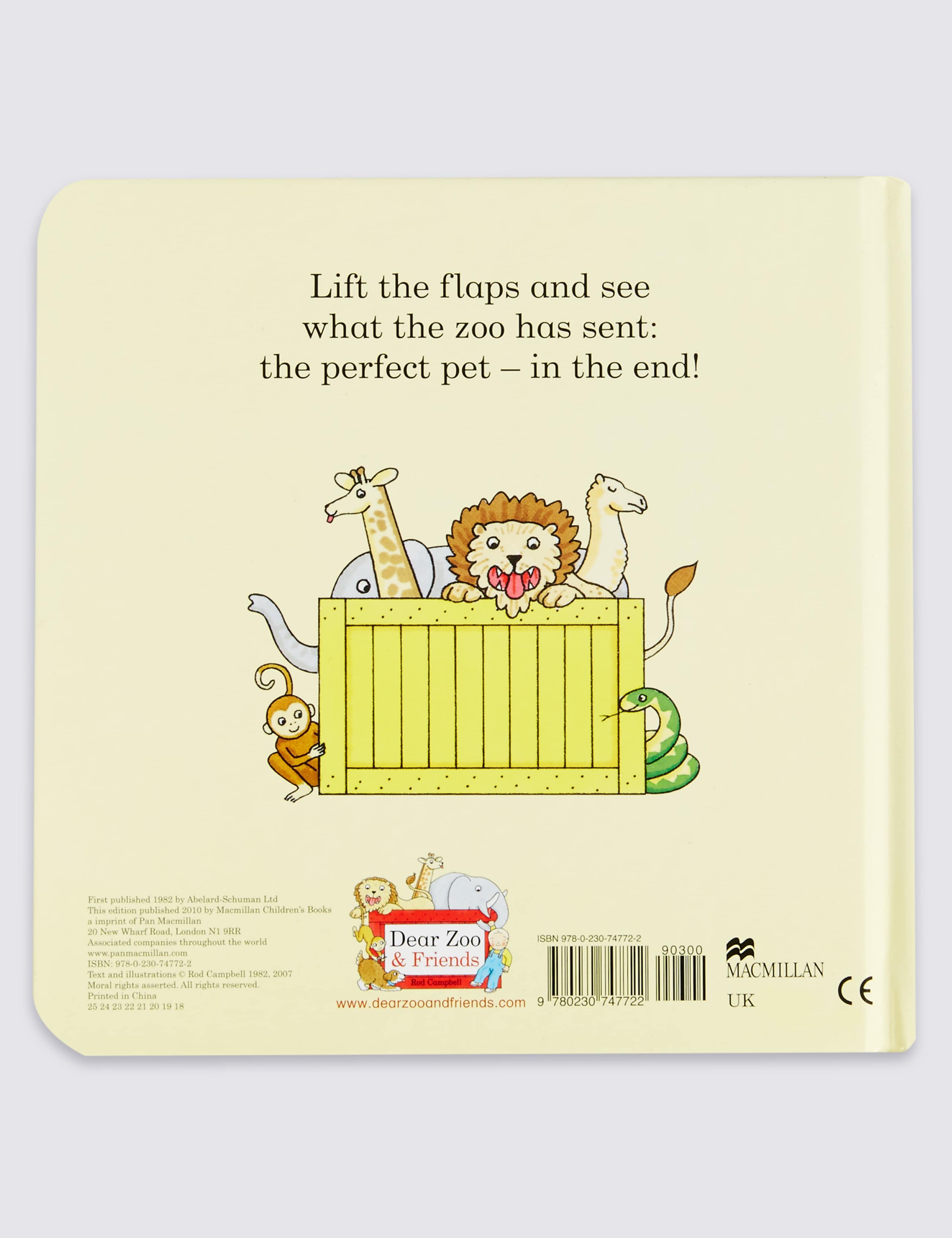 Dear Zoo Book 2 of 3