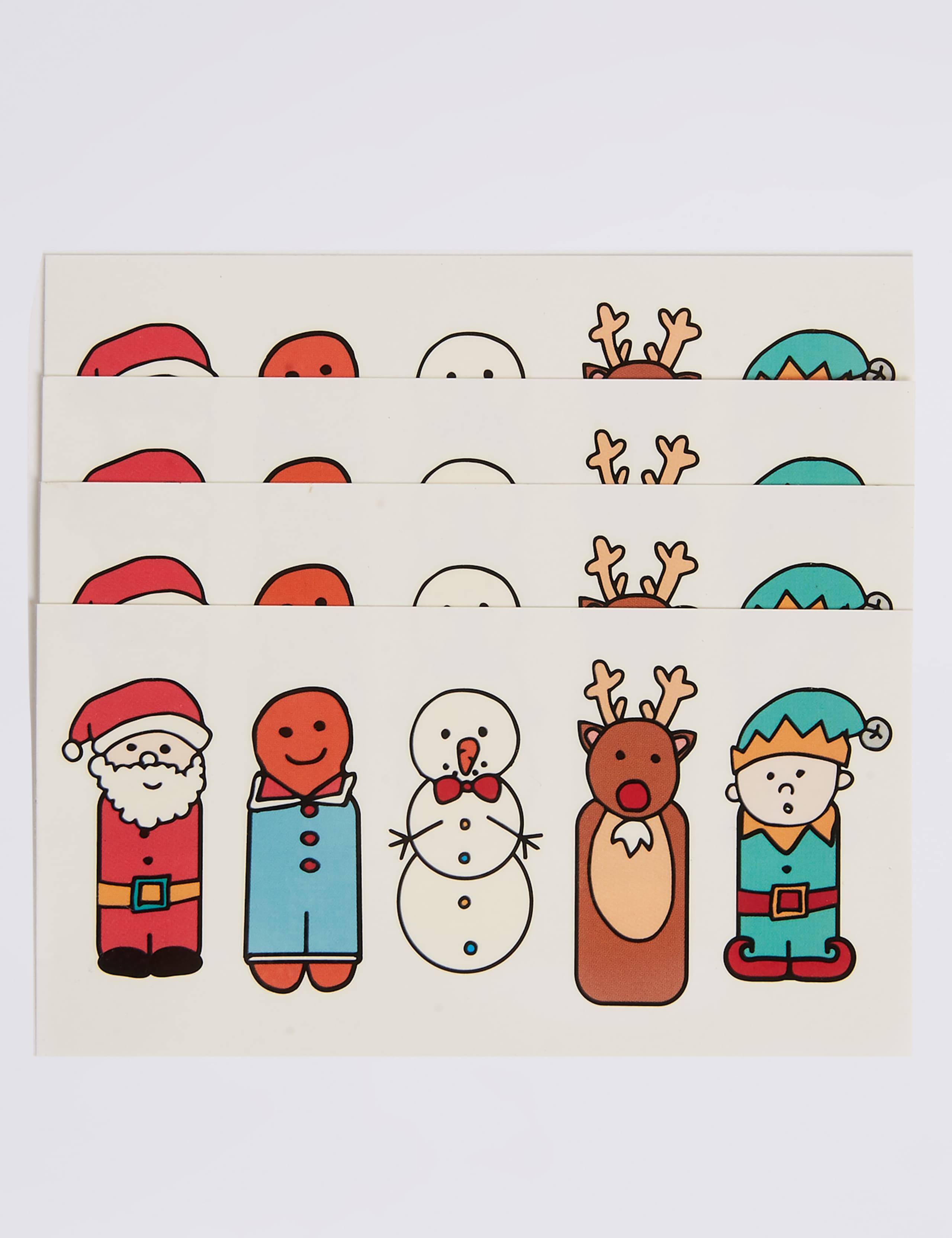 Christmas Finger Tattoos 2 of 2