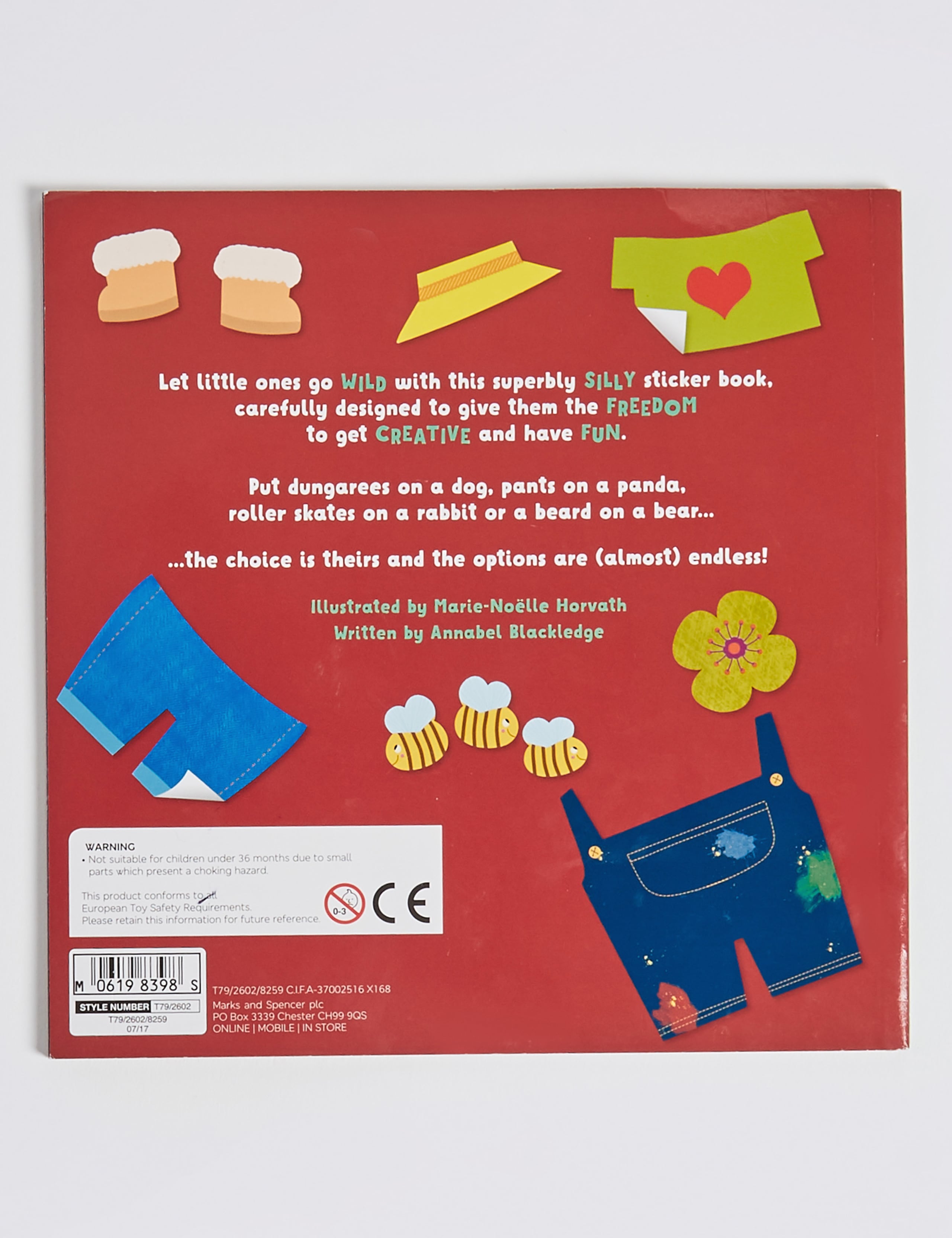 Animals Dress-Up Sticker Book 2 of 3