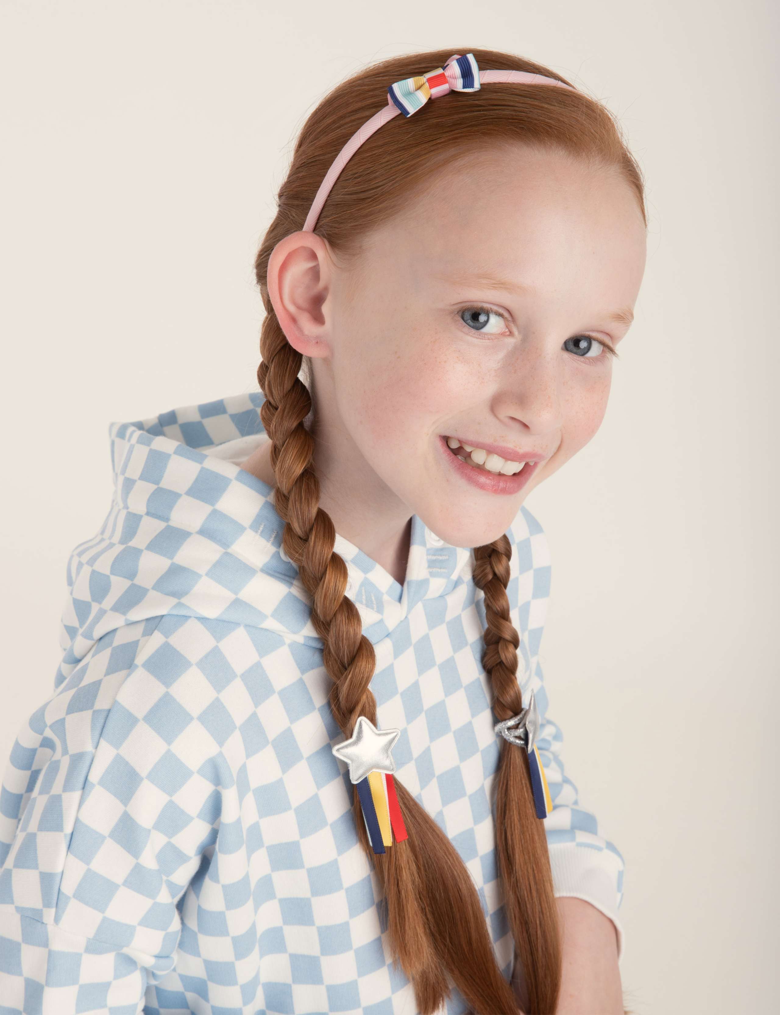 Kids' Rainbow Alicebands and Star Hair Bobbles Multipack 2 of 2