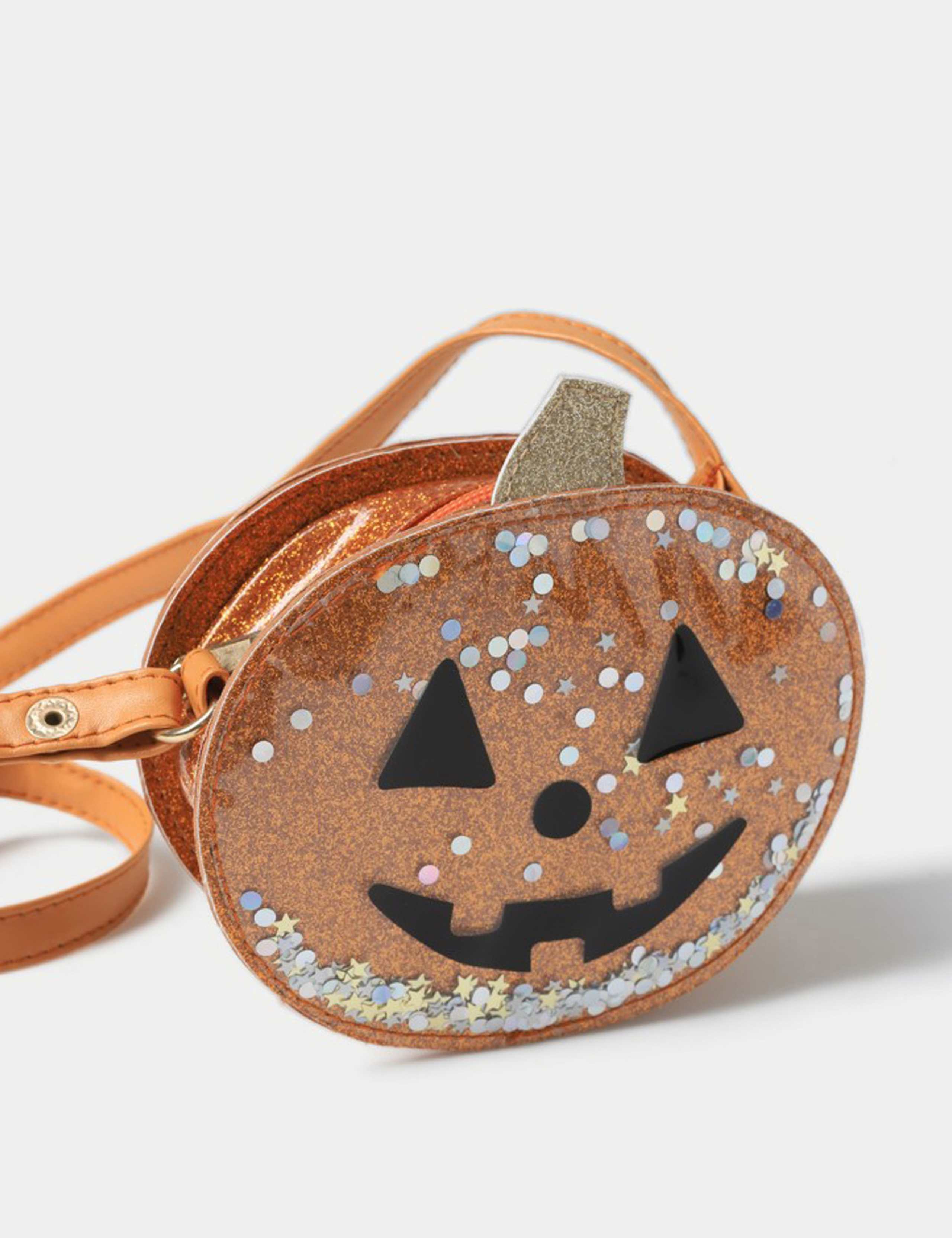 Halloween Pumpkin Shaker Crossbody Bag 3 of 3