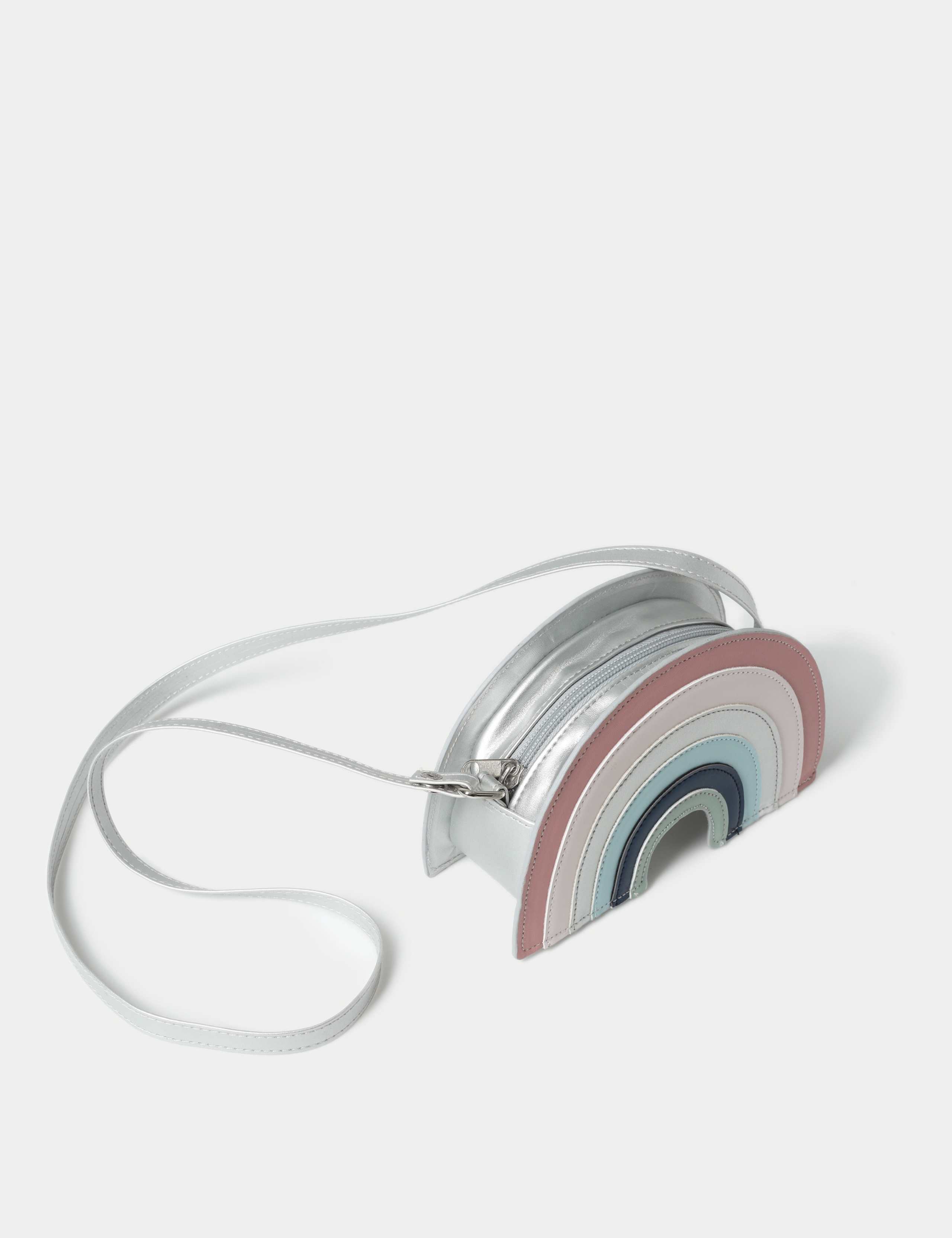 Silver Tone Sparkle Rainbow Bag 3 of 3