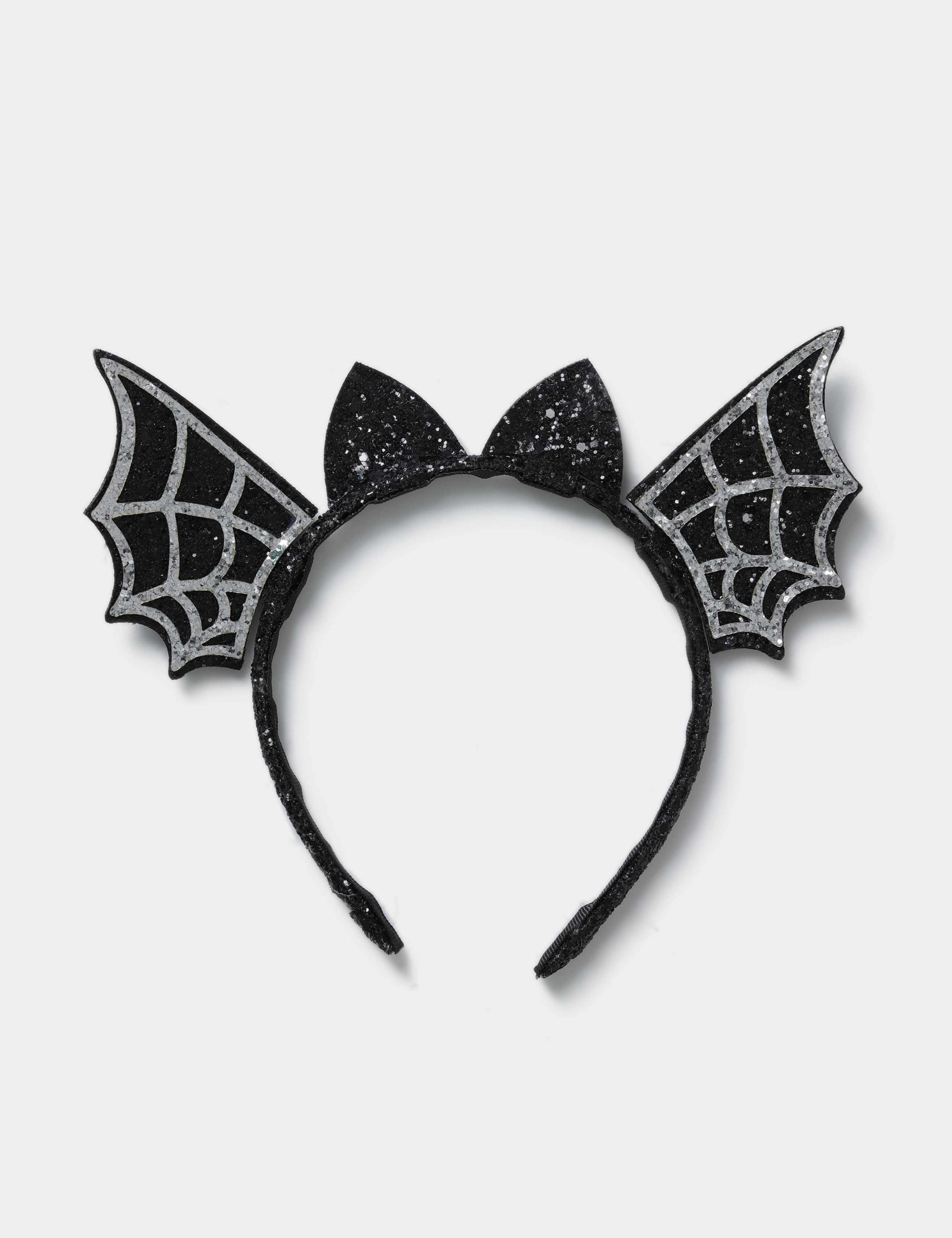 Halloween Bat Wing Glitter Headband 1 of 2