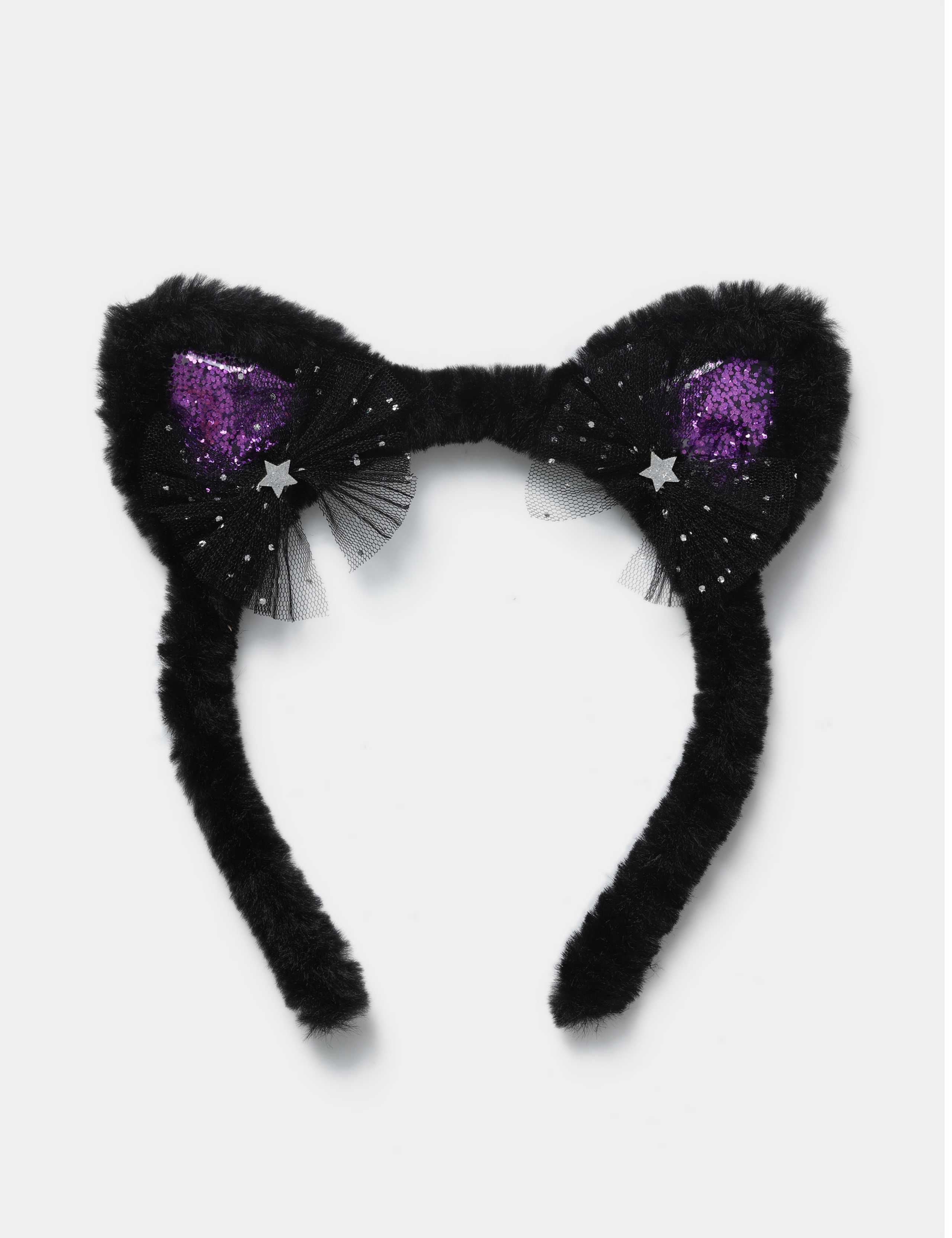 Halloween Fur Shaker Cat Ears 1 of 2