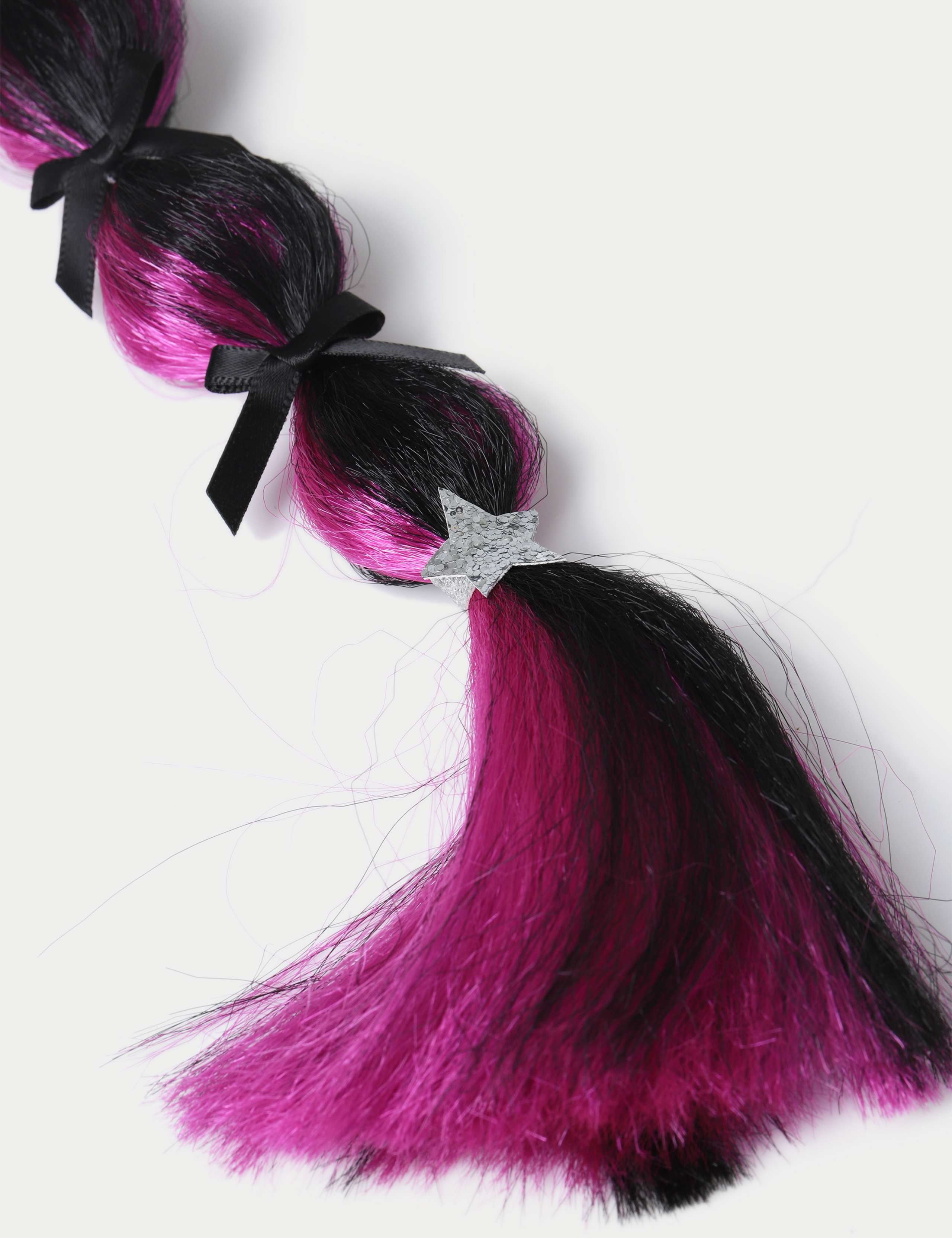 Halloween Bow Fake Hair Ponio 3 of 3