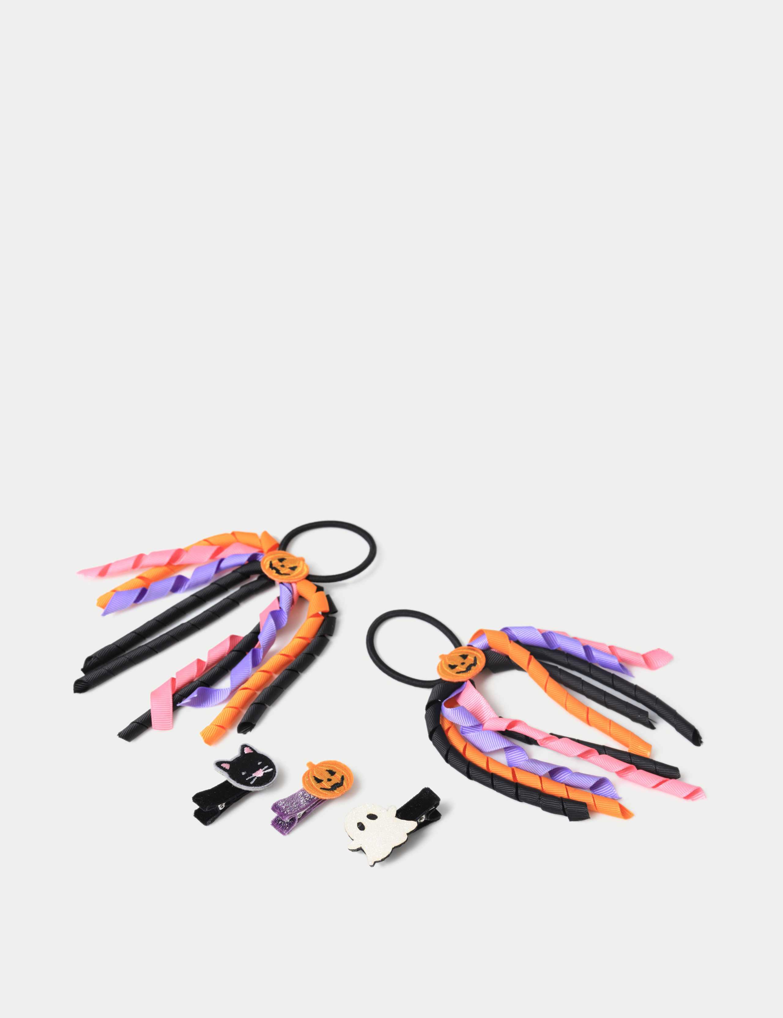 Halloween Pumpkin Spirals & Character Clip Pack Set 2 of 2
