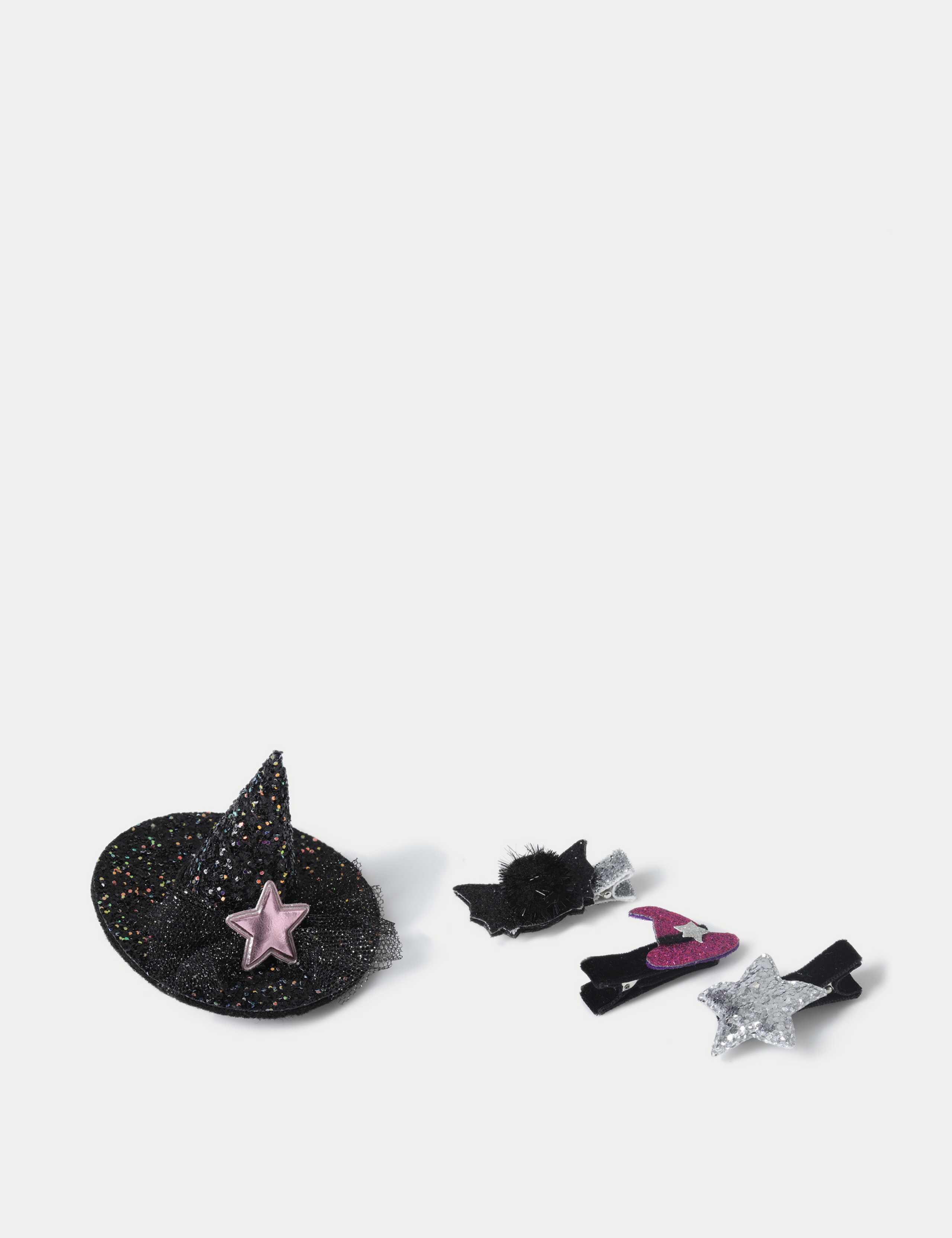 Halloween Witches Hat & Character Clip Set 1 of 3