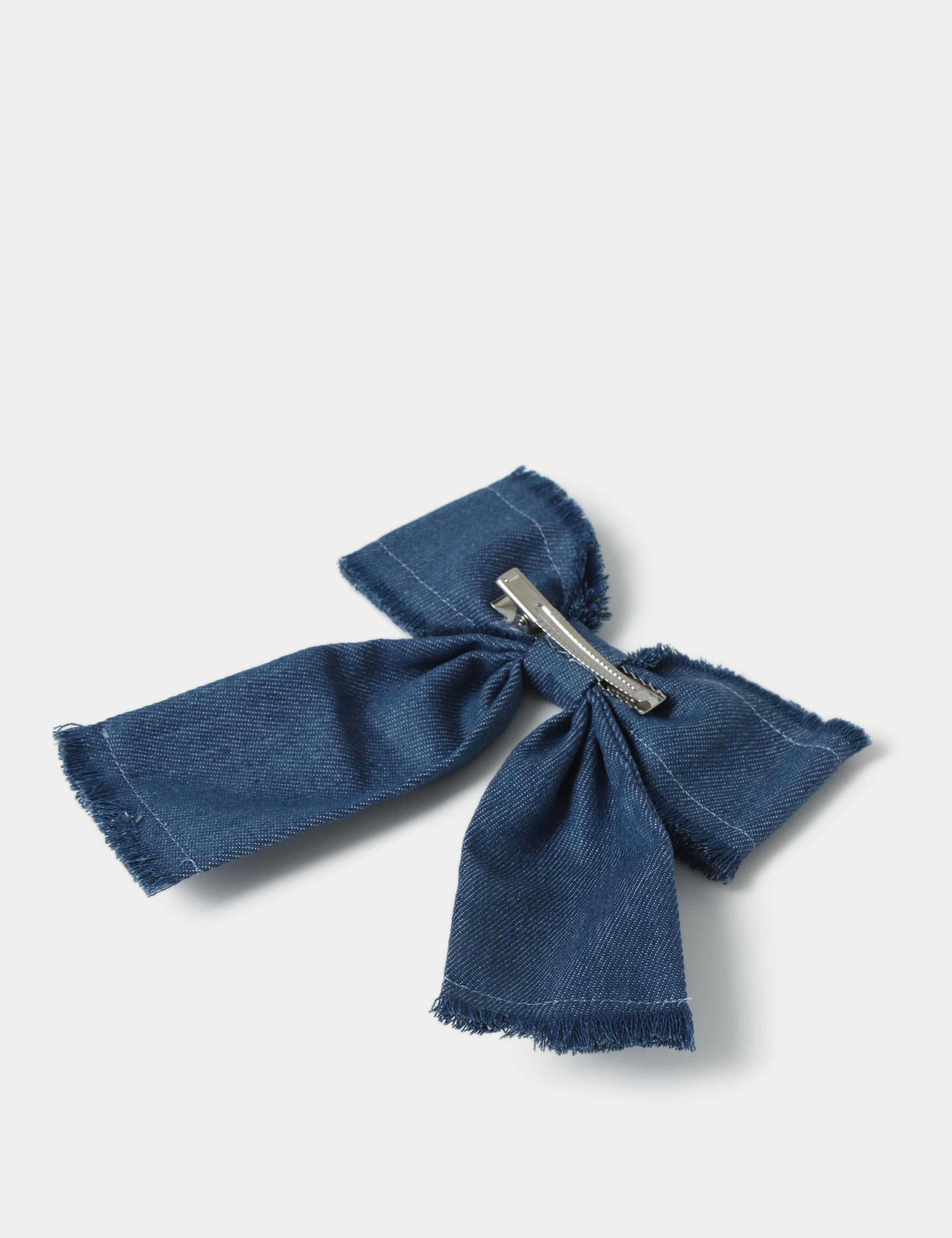 Frayed Denim Bow 3 of 3