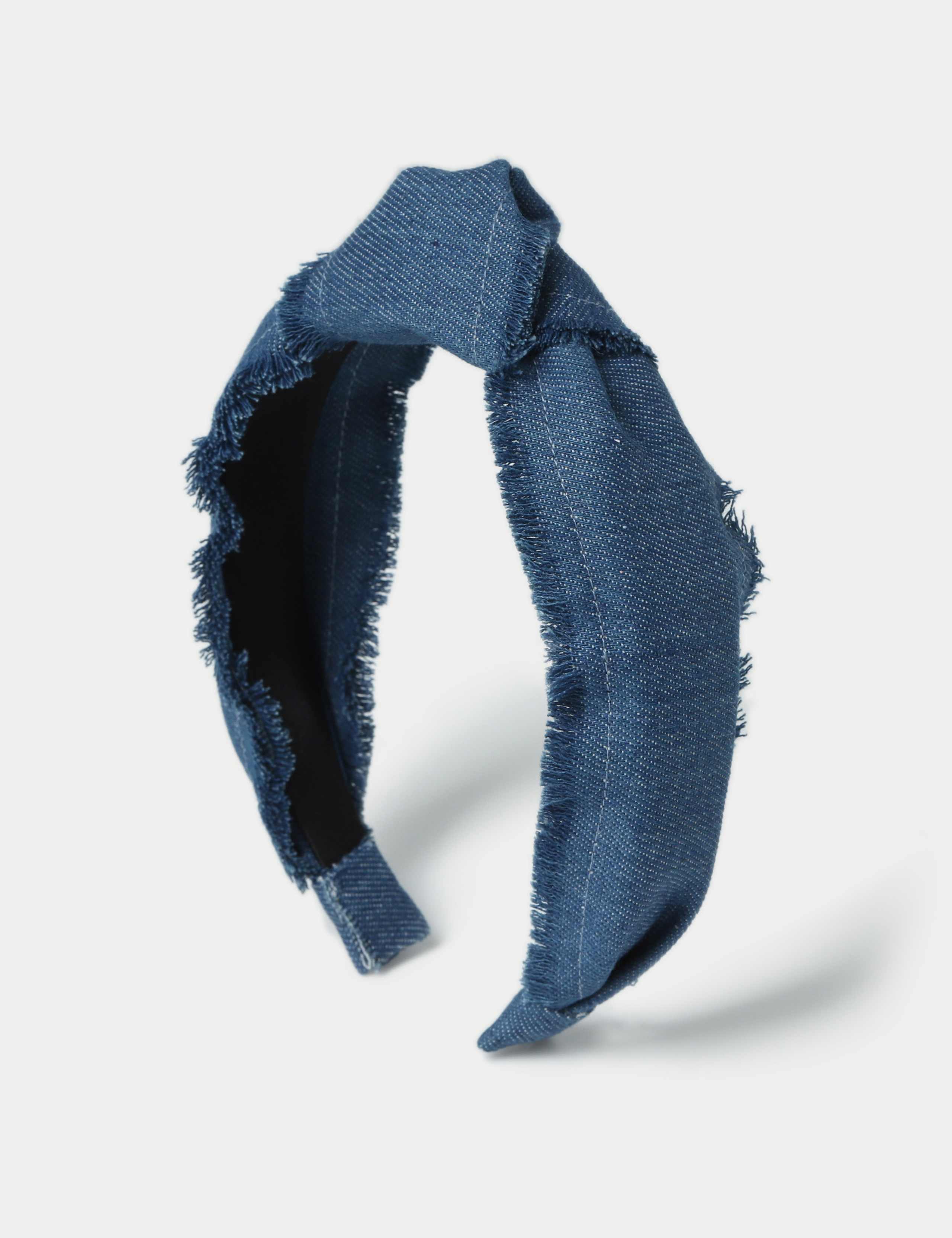 Frayed Denim Aliceband 1 of 2