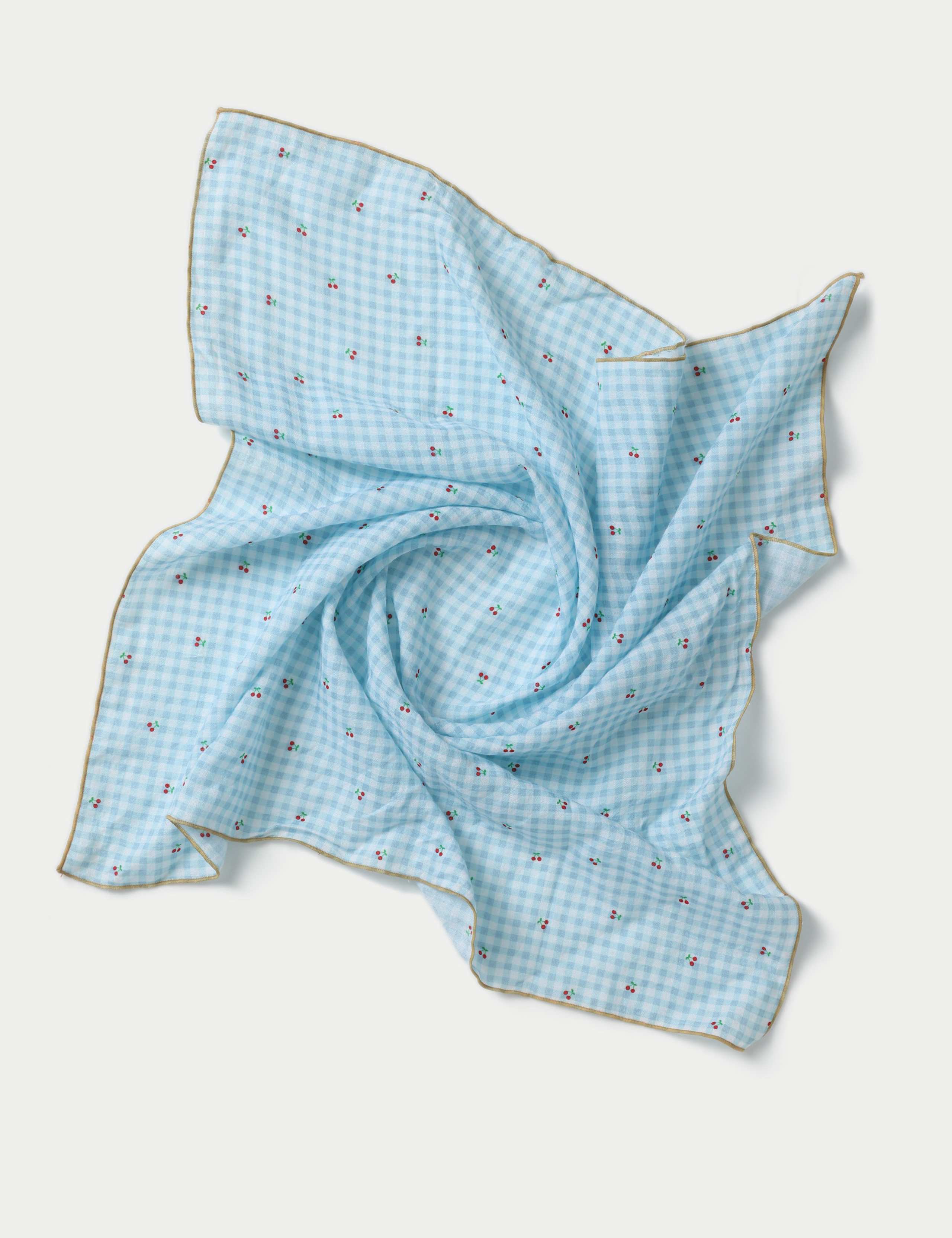 Cherry Gingham Neckerchief 2 of 3