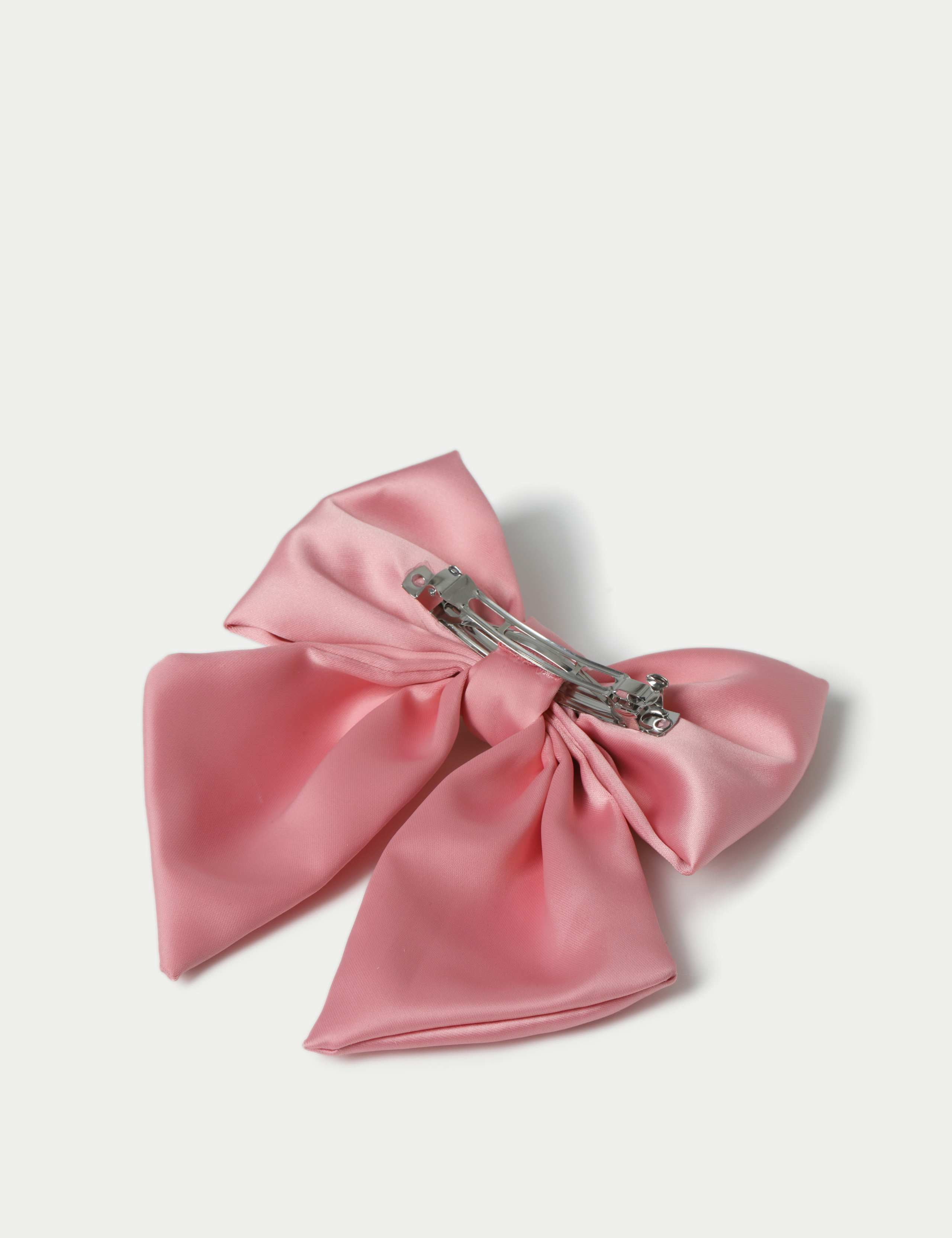 Pink Satin  Bow 2 of 2