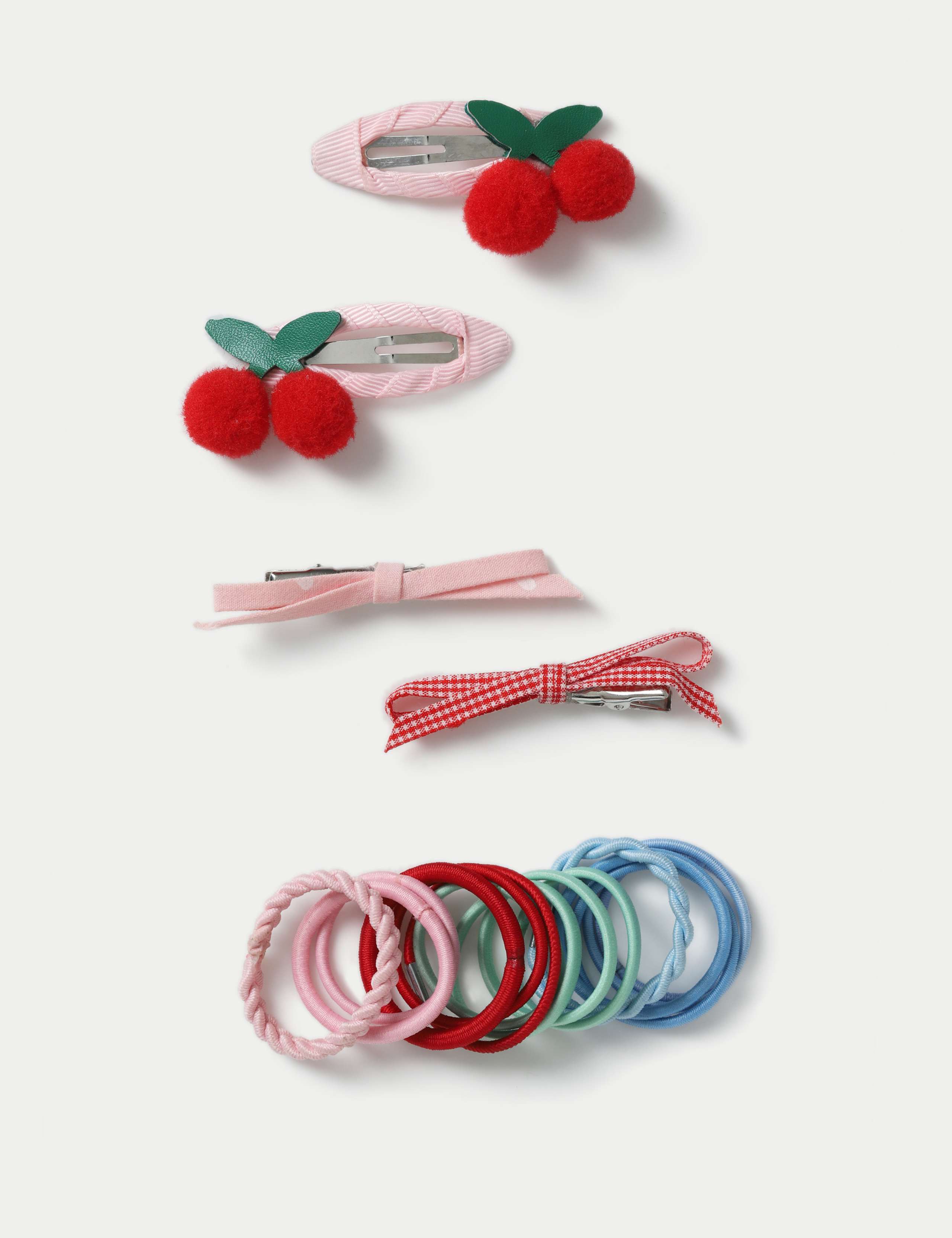 Cherry Clip & Hair Band Set 1 of 2