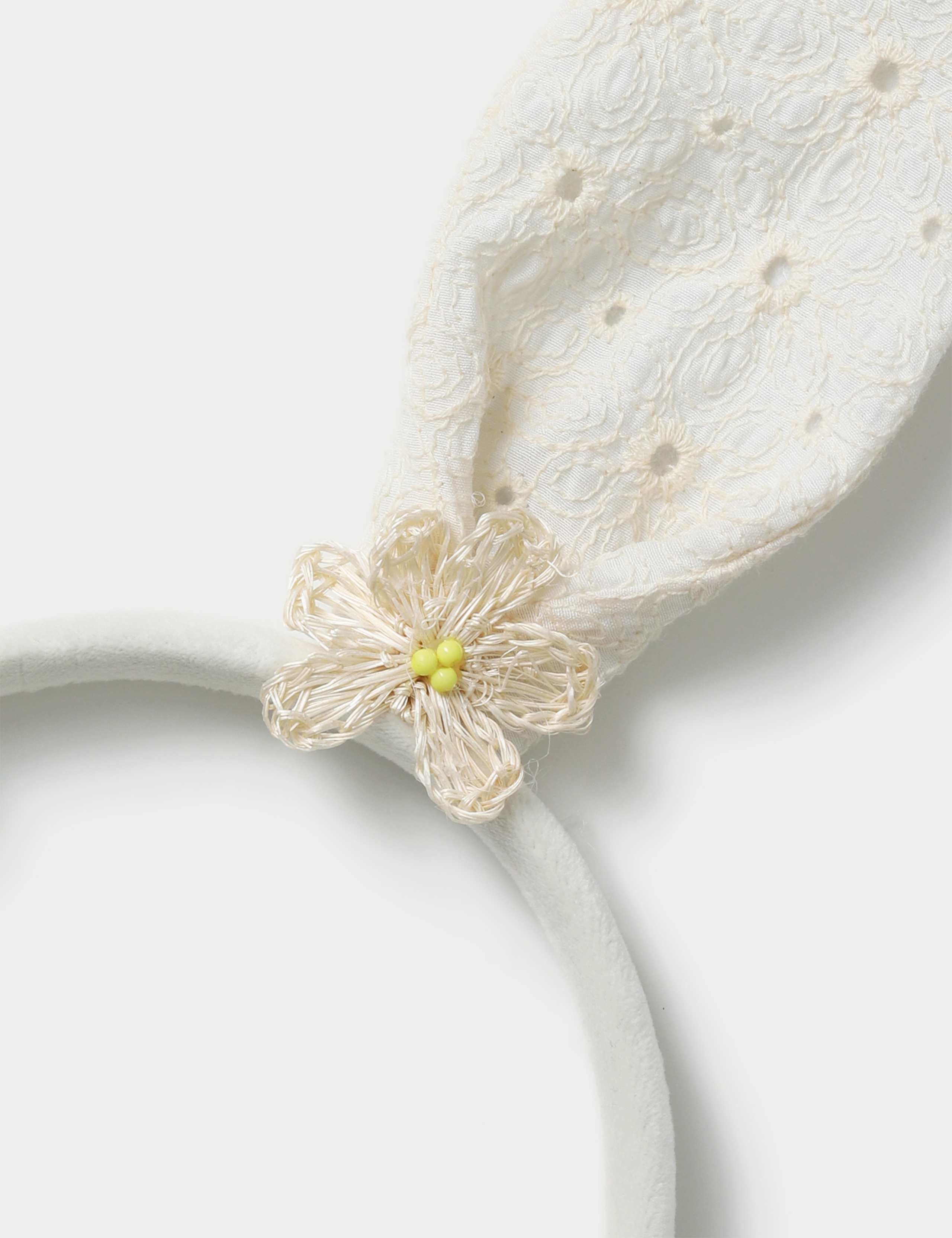 Easter Broderie Bunny Ears 3 of 3