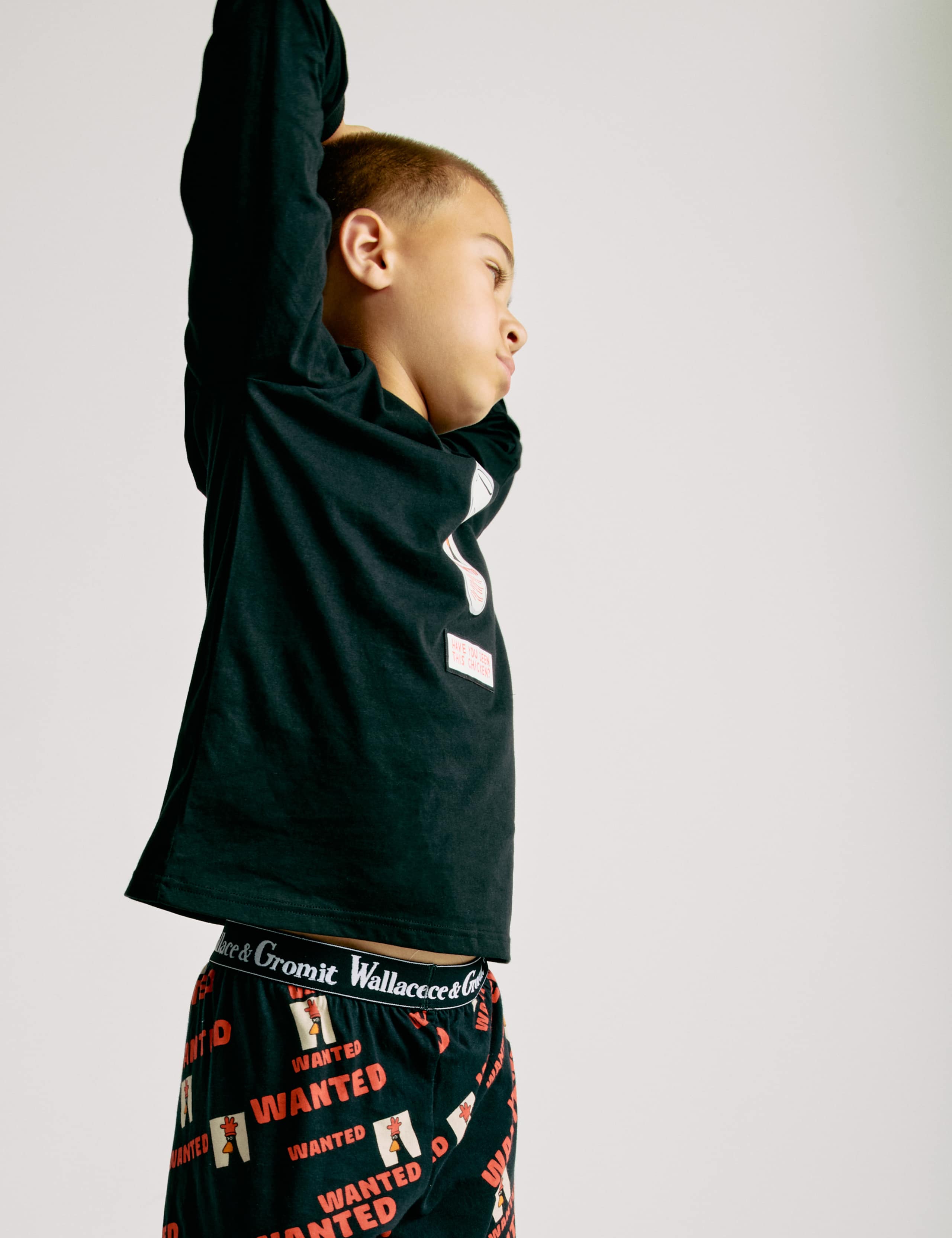 Pure Cotton Wallace & Gromit™ Pyjamas (6-16 Yrs) 5 of 6