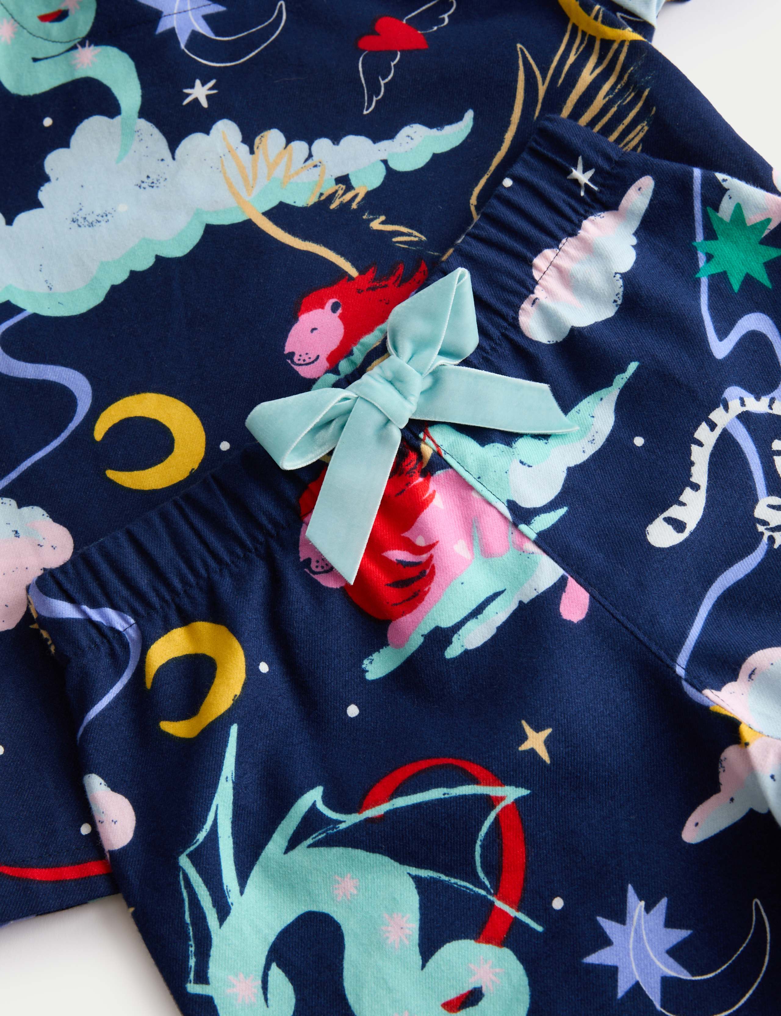 Pure Cotton Magical Print Pyjamas (1-8 Yrs) 2 of 2