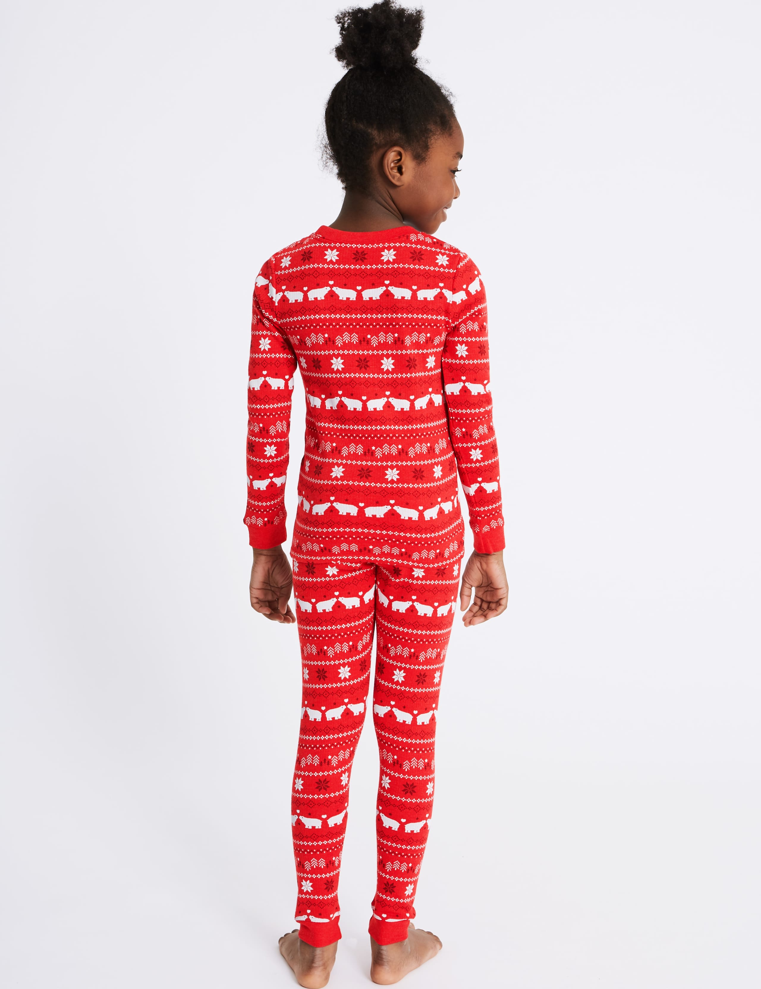 Cotton Blend Fairisle Thermal Set (18 Months -16 Years) 3 of 4