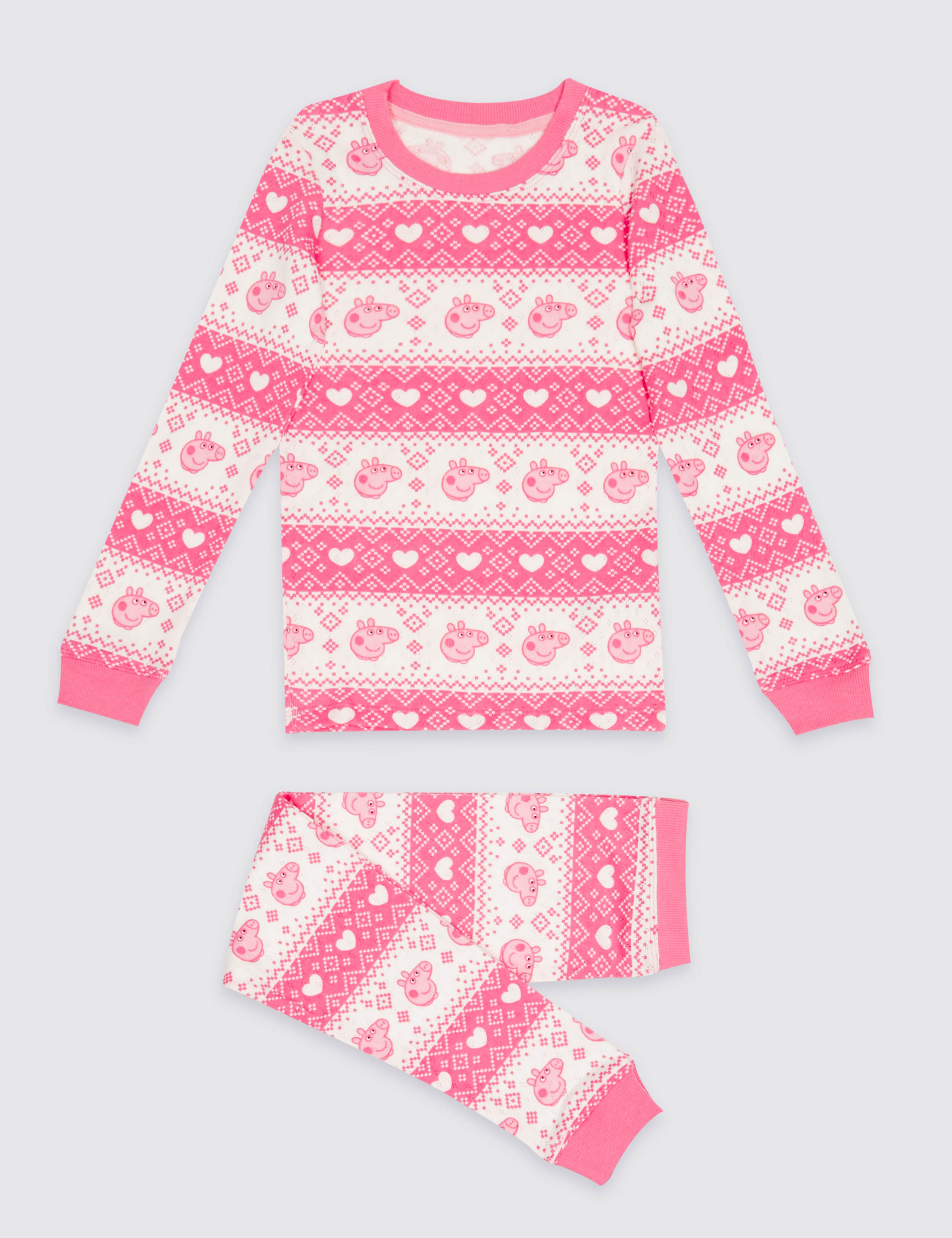 Cotton Blend Peppa Pig™ Thermal Set (18 Months - 7 Years) 1 of 3