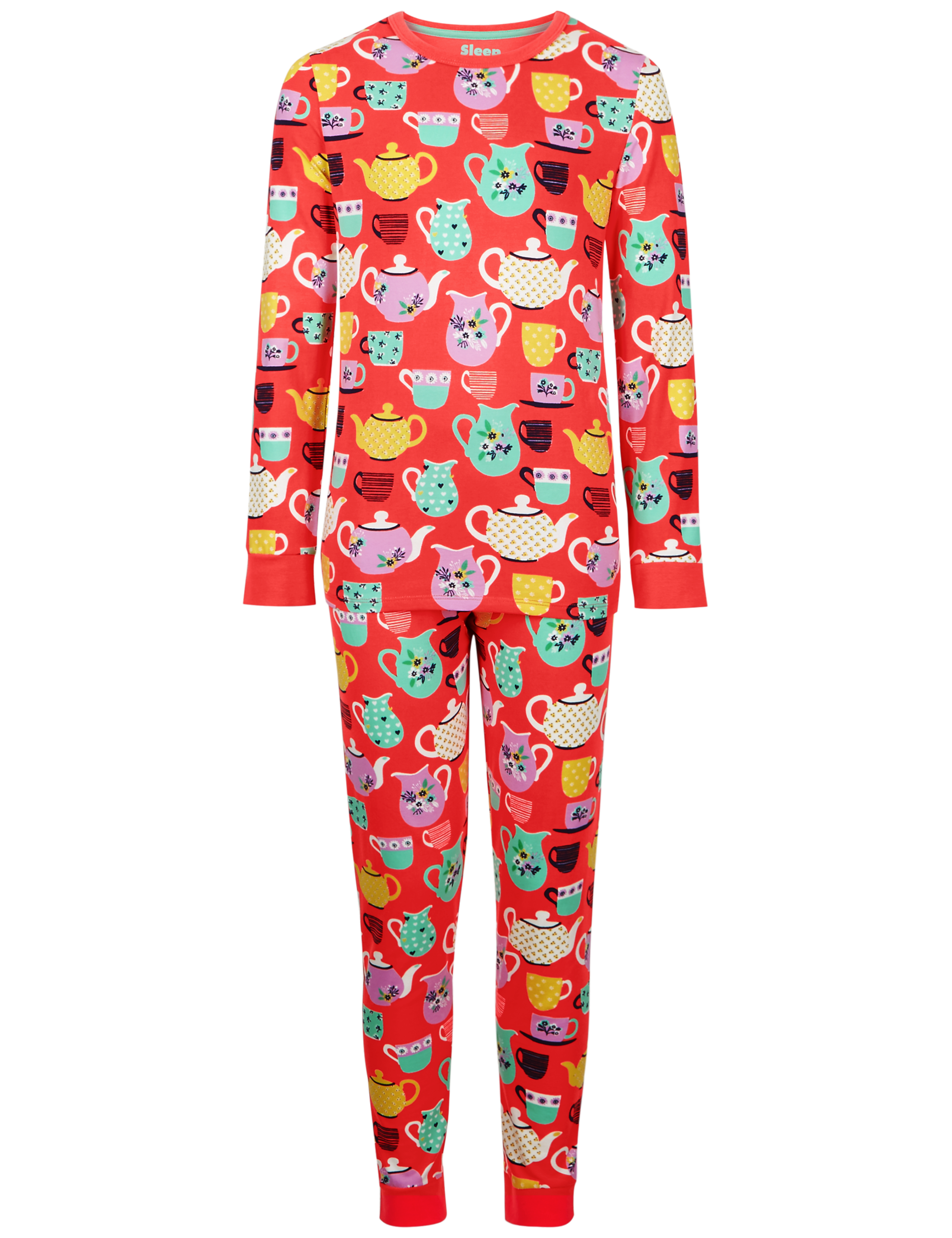 All Over Print Cotton Pyjamas with Stretch (1-16 Years) 5 of 6
