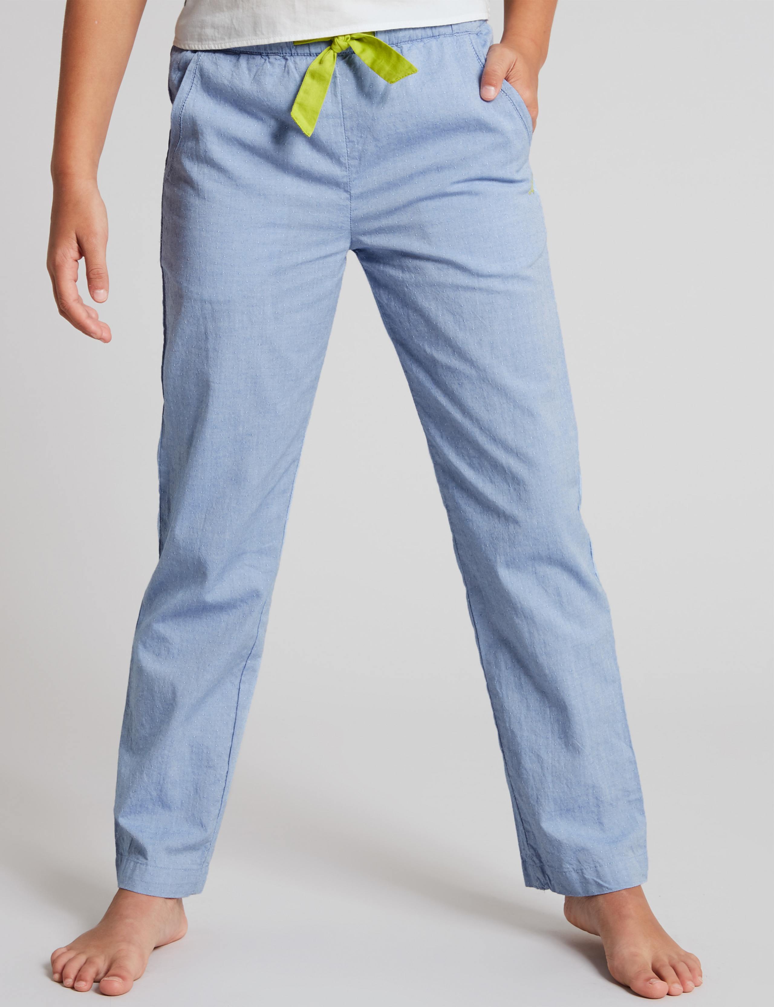 Pure Cotton Embroidered Pyjamas (1-16 Years) 4 of 6