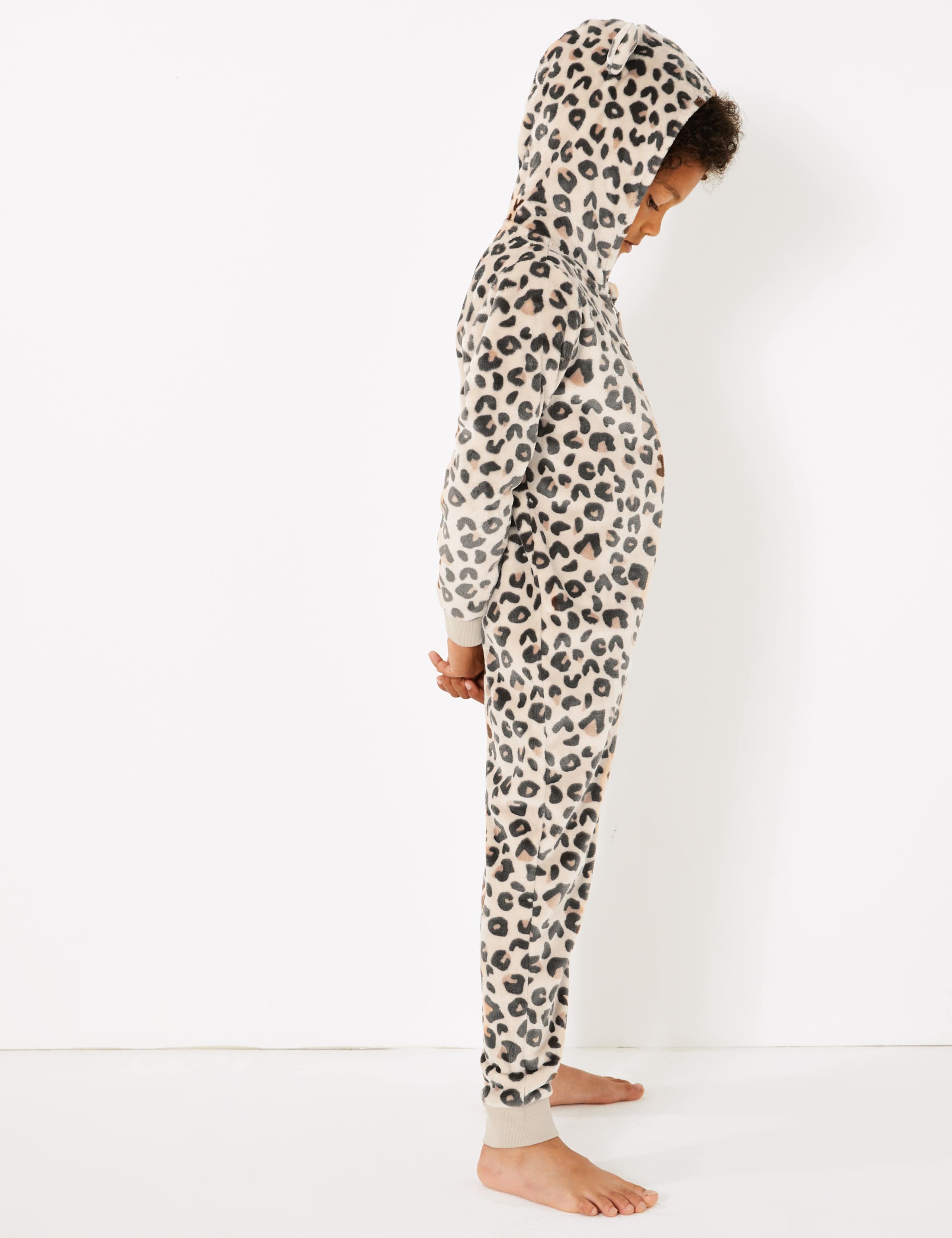 Fleece Leopard Onesie (1-16 Years) 4 of 6