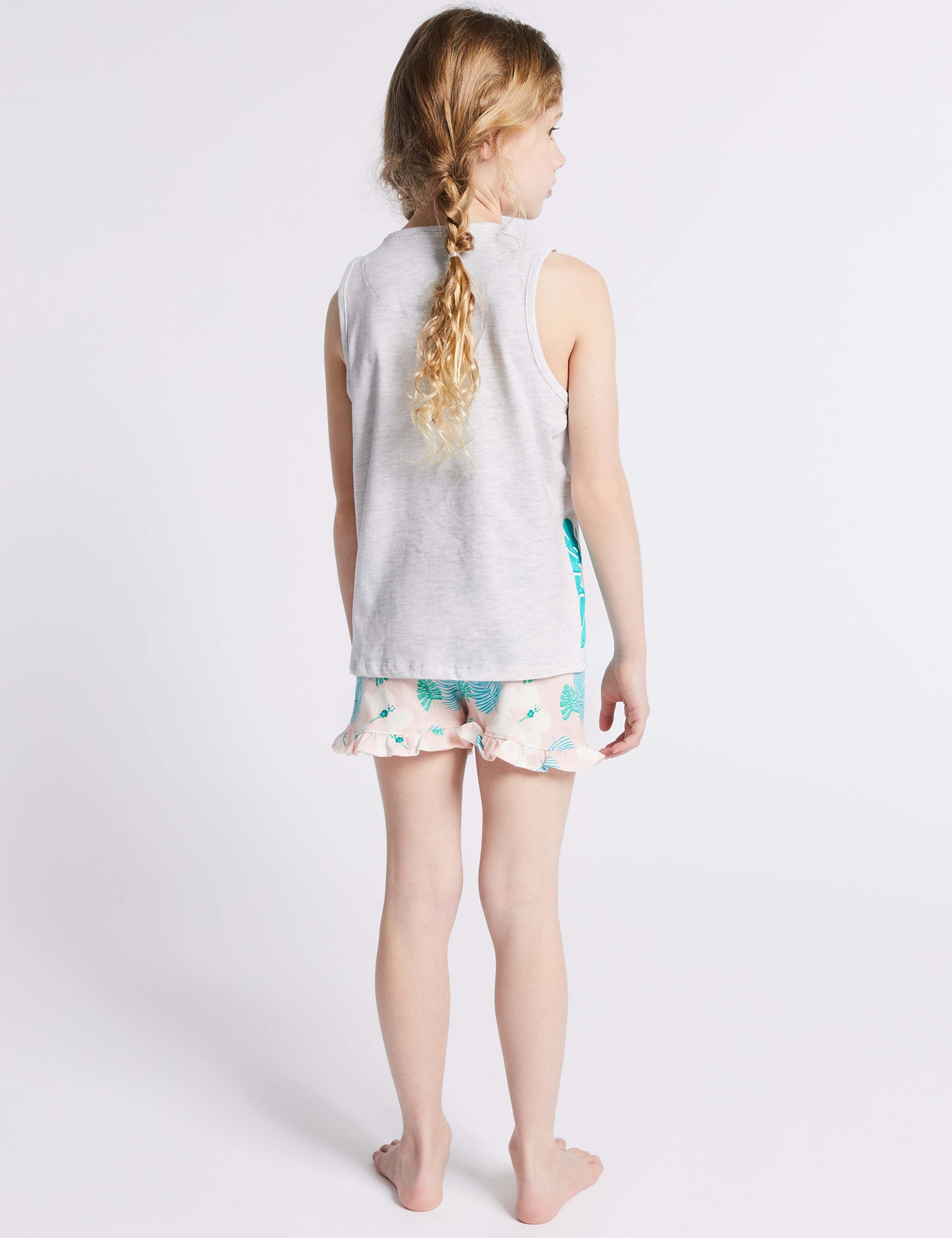 Printed Short Pyjamas (3-16 Years) 3 of 4