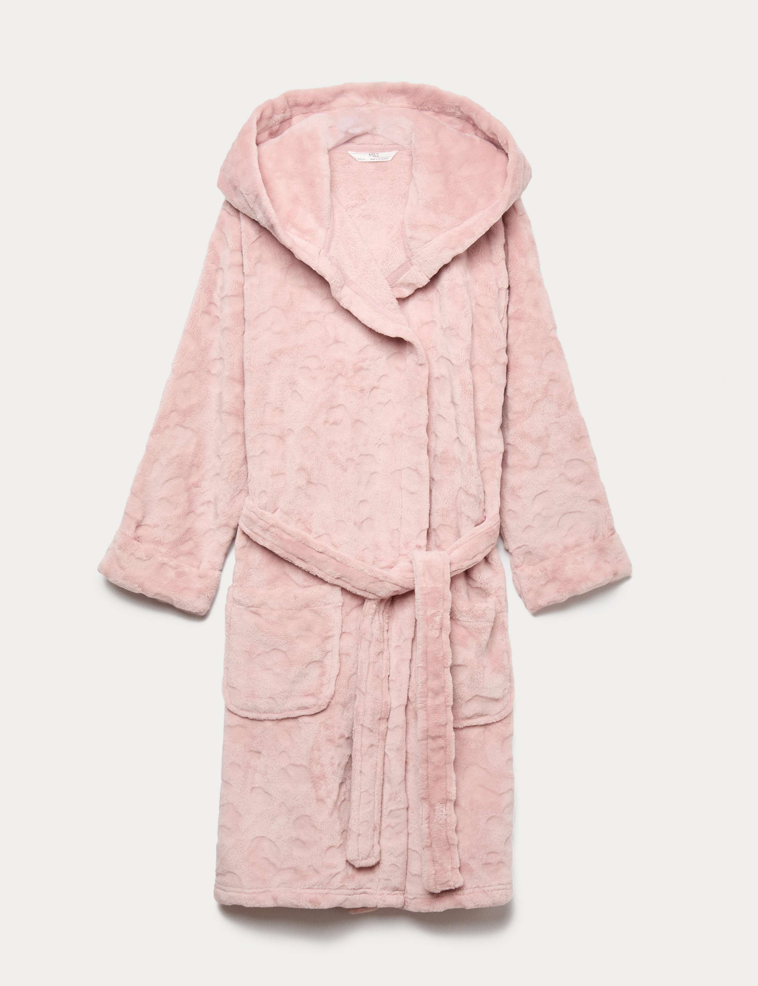 Fleece Leopard Print Dressing Gown (1-16 Yrs) 1 of 1