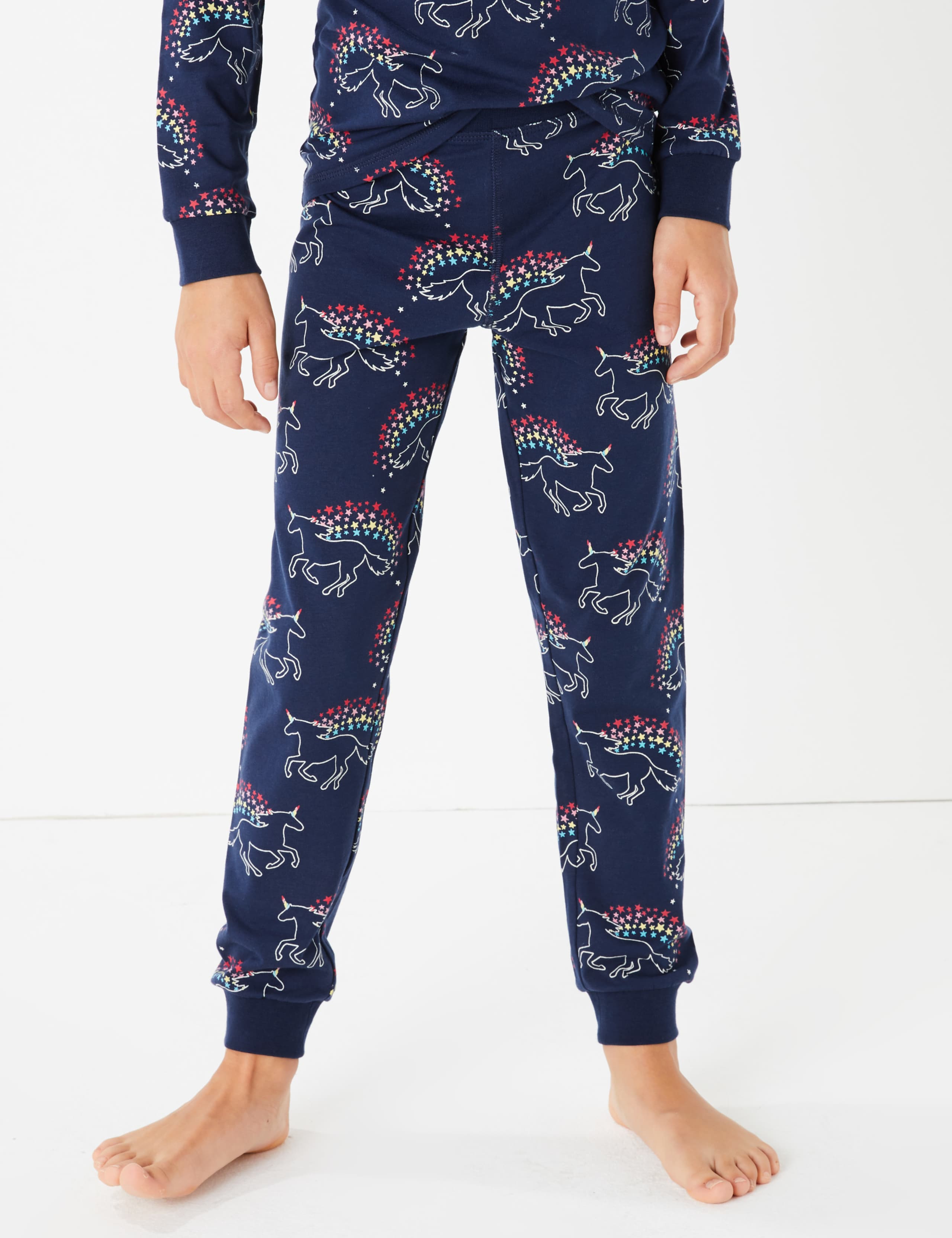 Unicorn Print Pyjama Set (3-16 Years) 4 of 4