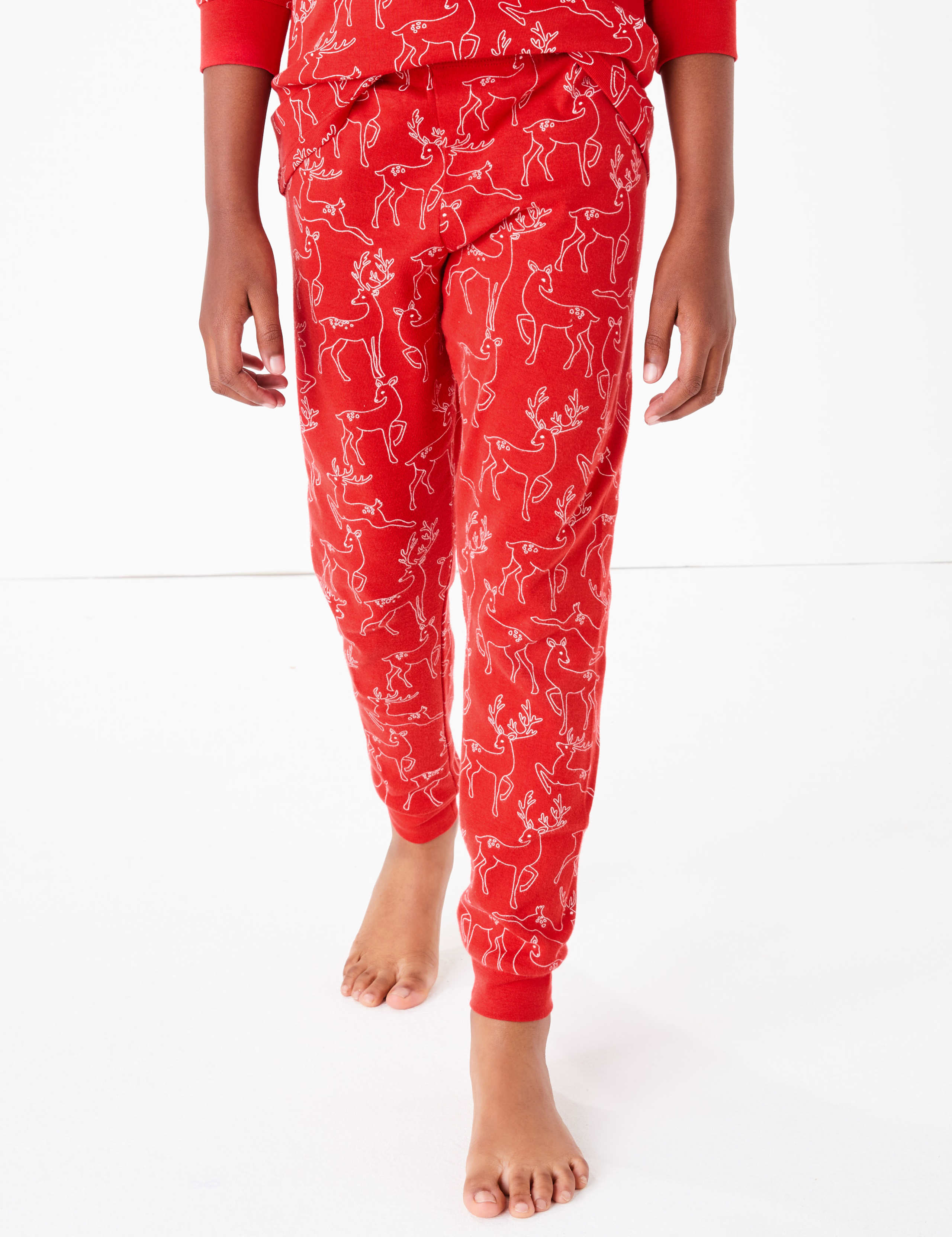 Deer Print Pyjama Set (1-16 Years) 4 of 5