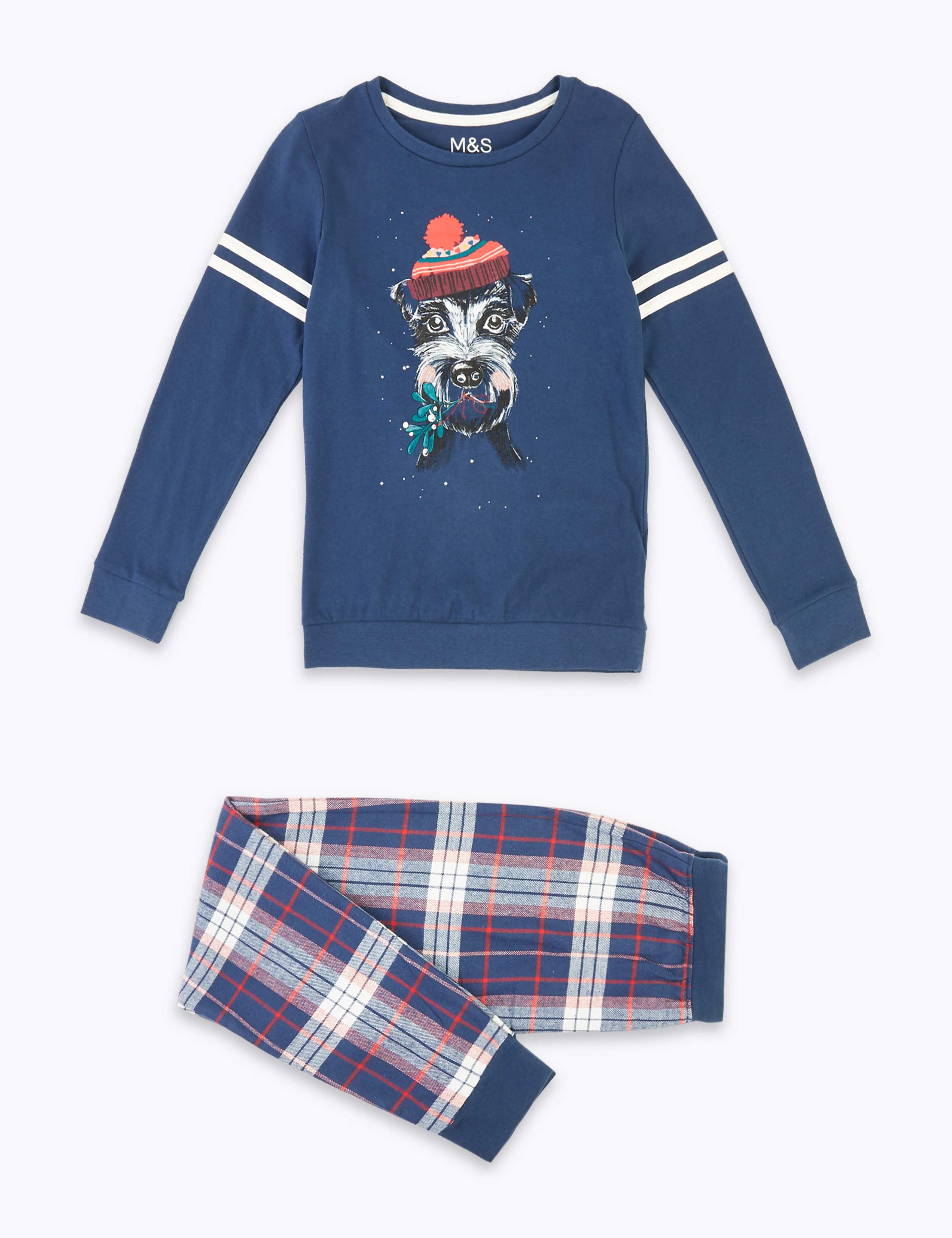 Christmas Dog Pyjama Set (3-16 Years) 2 of 4